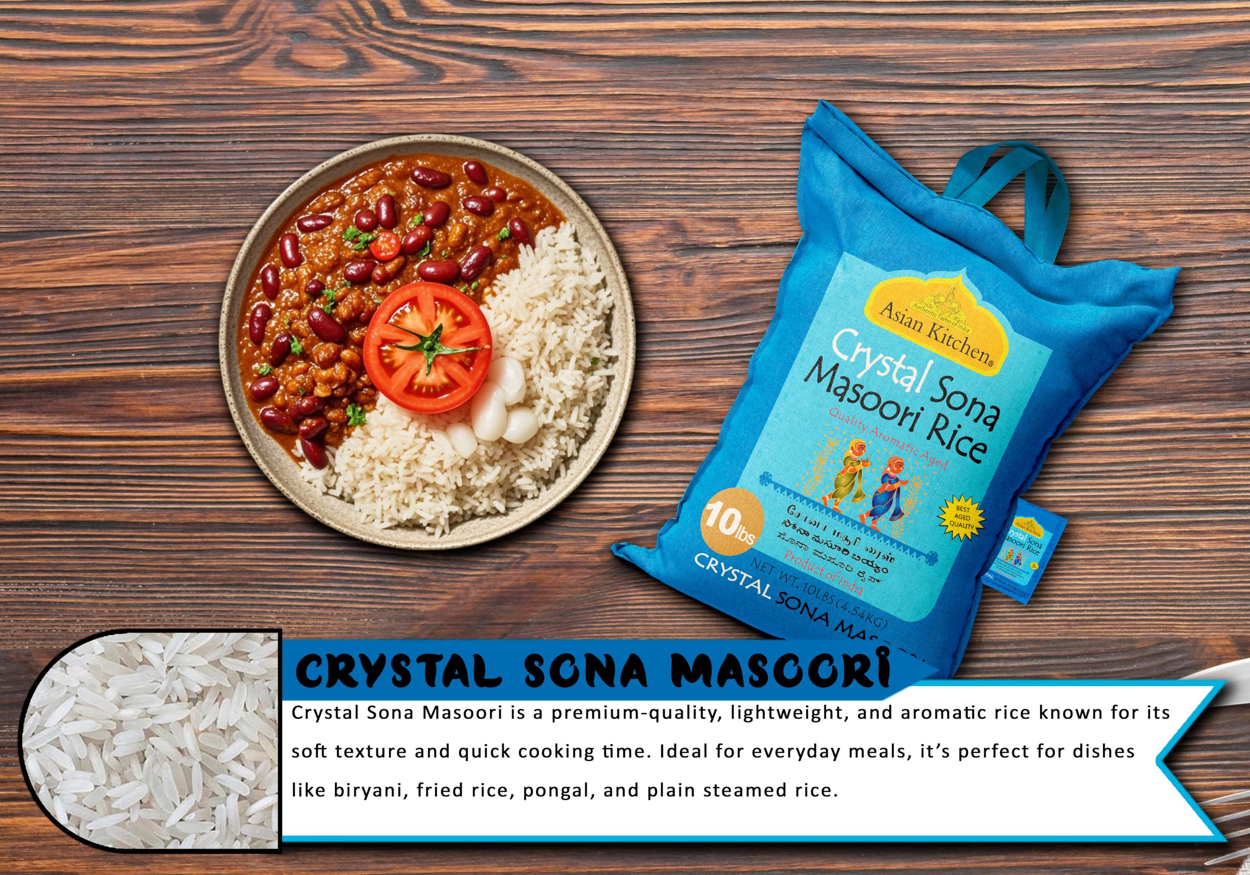 Asian Kitchen Rice Aged {9 Sizes Available} - Image 36