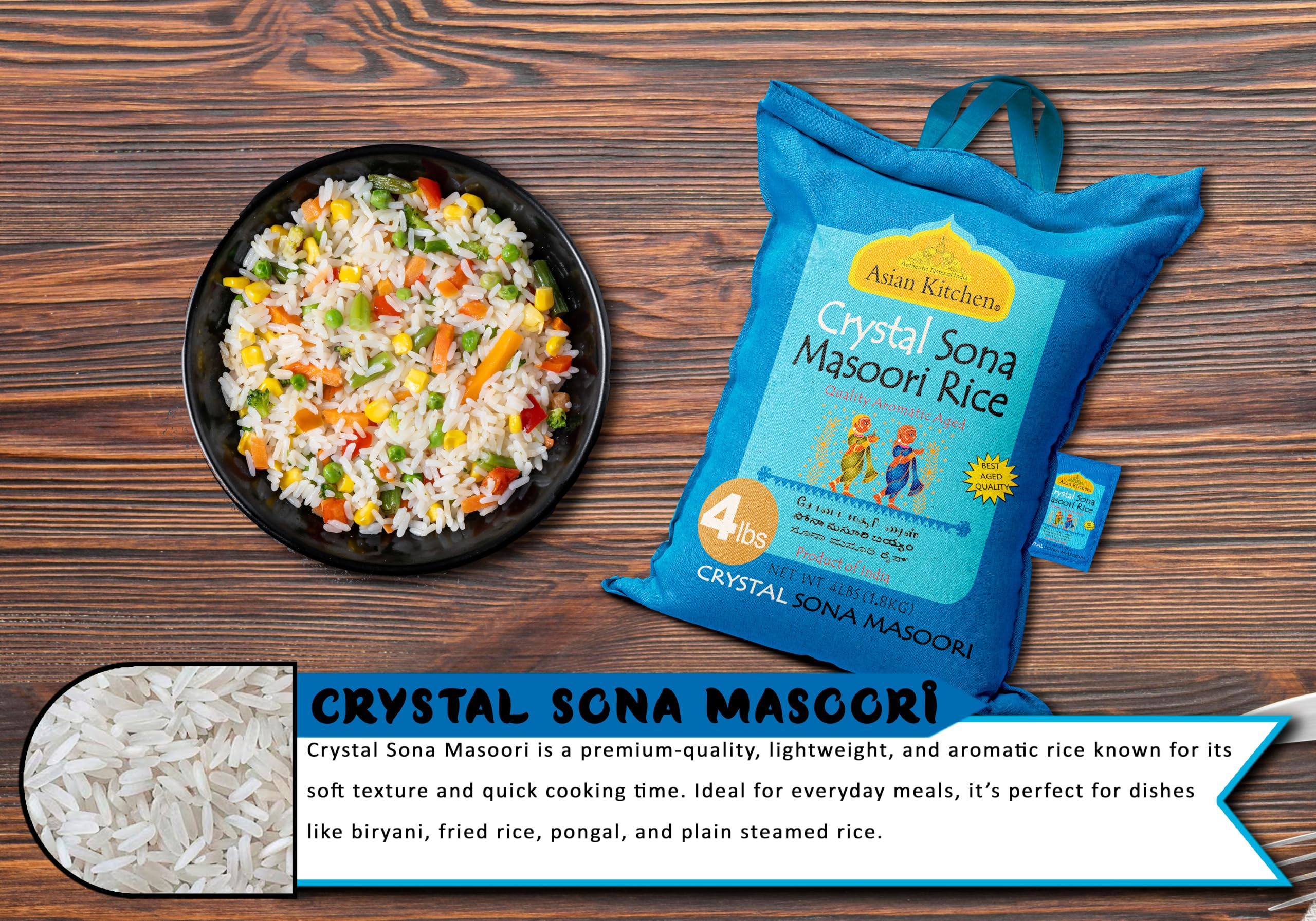 Asian Kitchen Rice Aged {9 Sizes Available} - Image 26