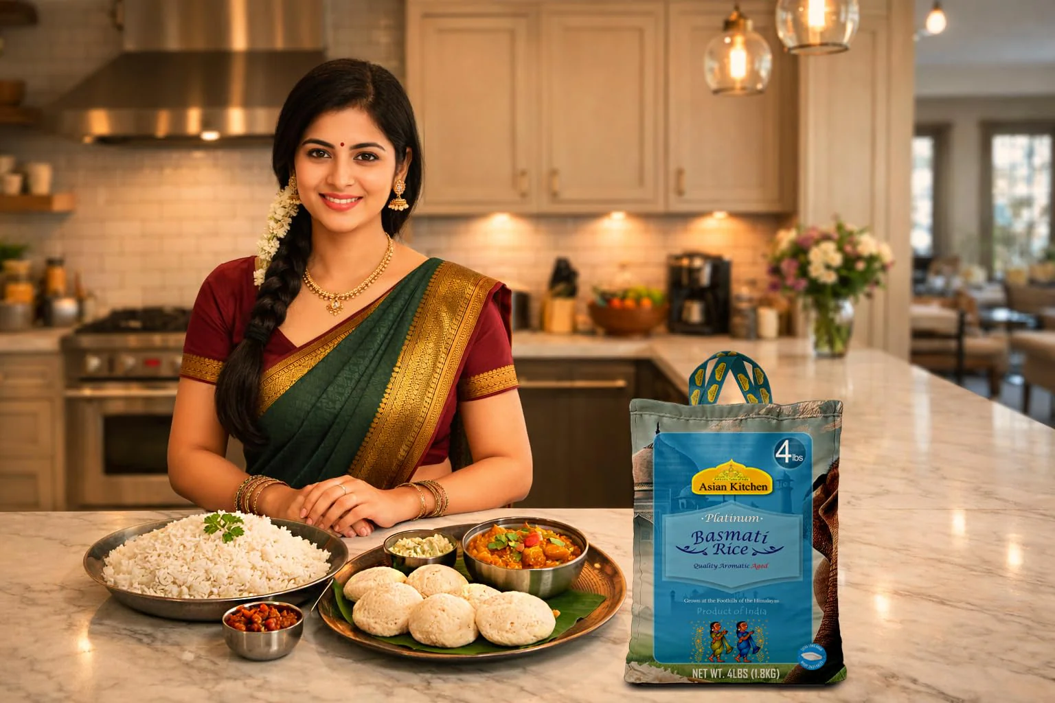 Asian Kitchen Platinum Basmati Rice Aged 24 months {4 Sizes Available} - Image 5