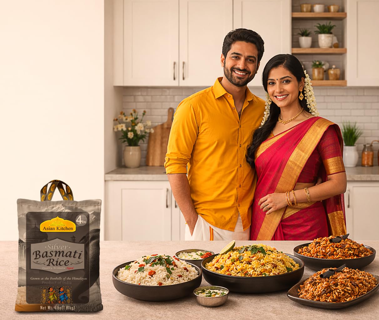 Asian Kitchen Silver White Basmati Rice Aged 18 months {4 Sizes Available} - Image 5