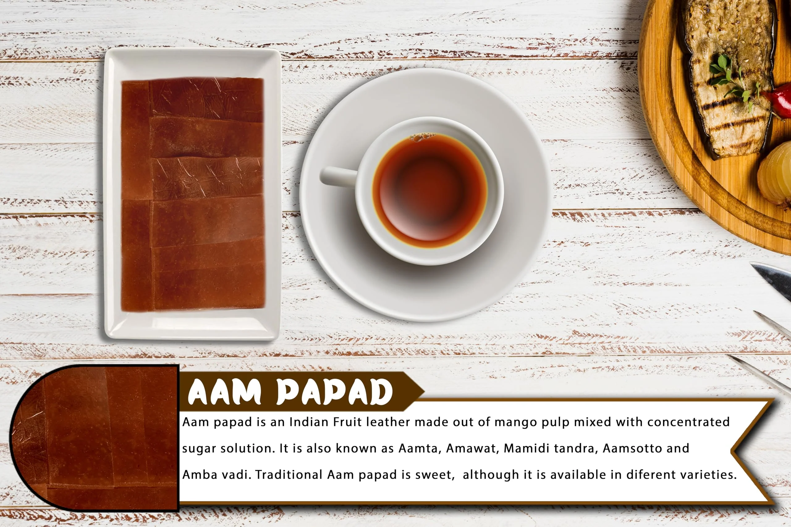 Rani Aam Papad (Mango Fruit Snack) 5.25oz (150g) ~ All Natural | Vegan | Gluten Friendly | Kosher | Indian Origin & Taste - Image 6