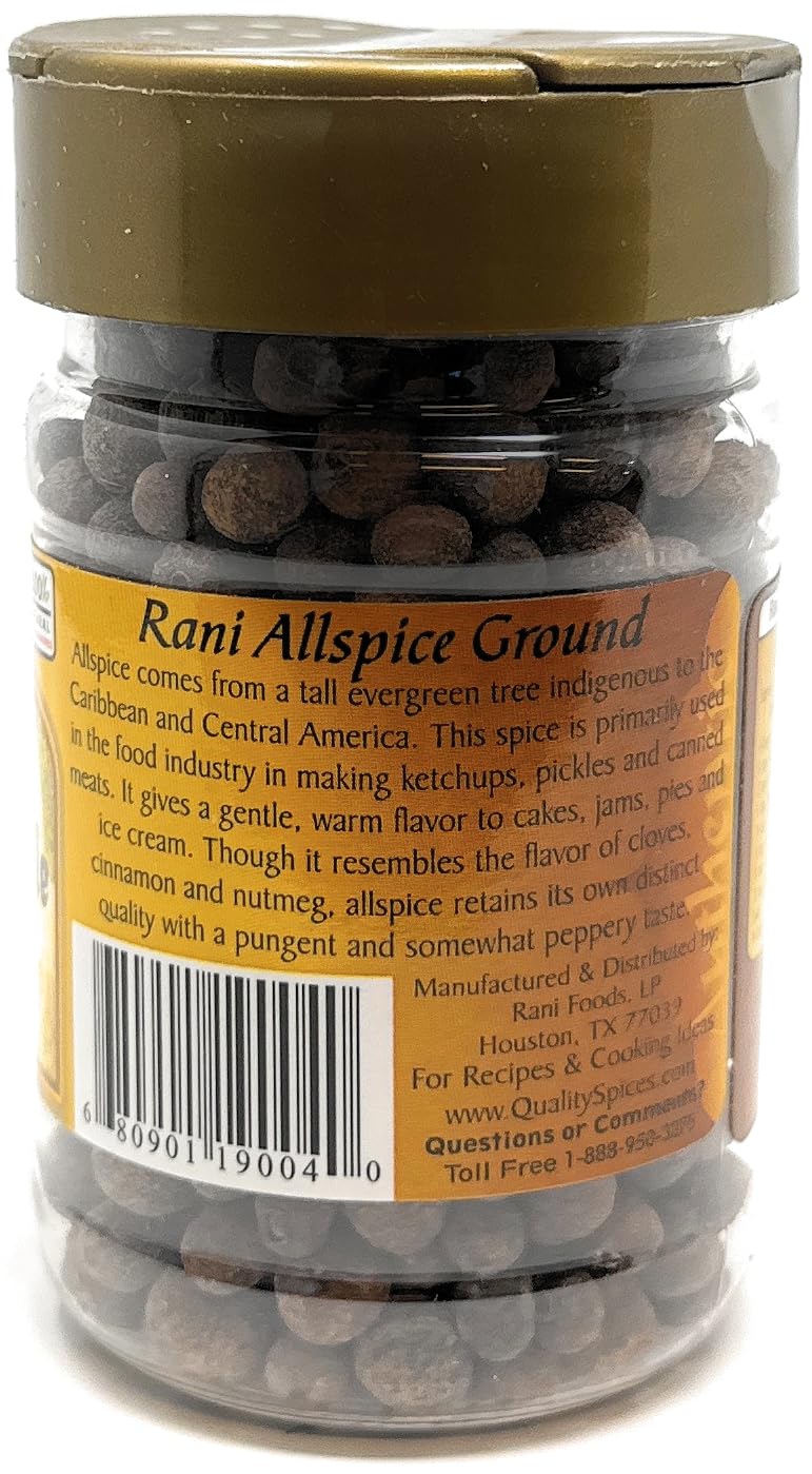 Rani All Spice Whole, Spice 3oz (85g) PET Jar ~ All Natural | Vegan | Gluten Friendly | NON-GMO - Image 4