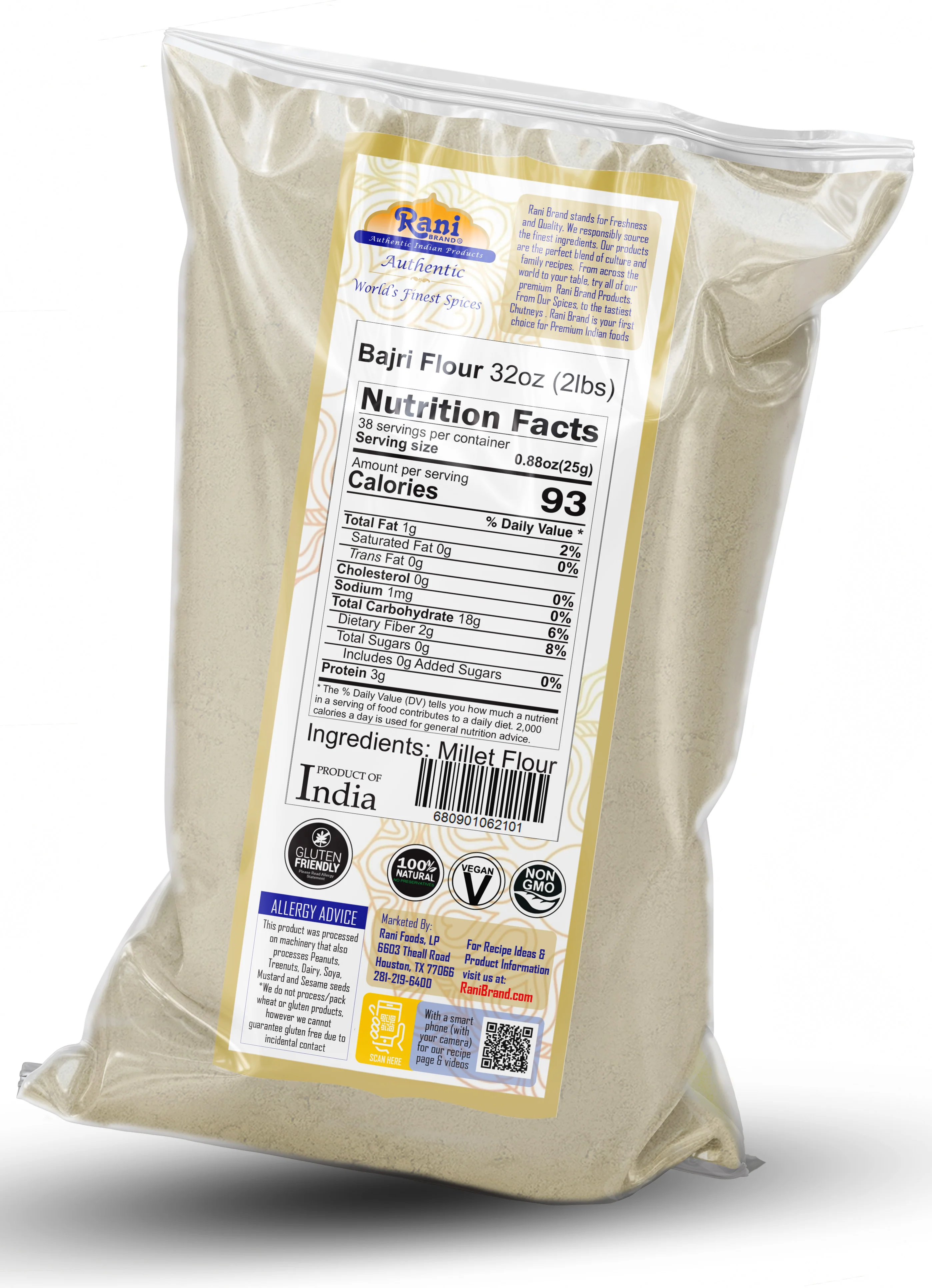 Rani Bajri (Pearl  Miller) Flour {2 Sizes Available} - Image 7