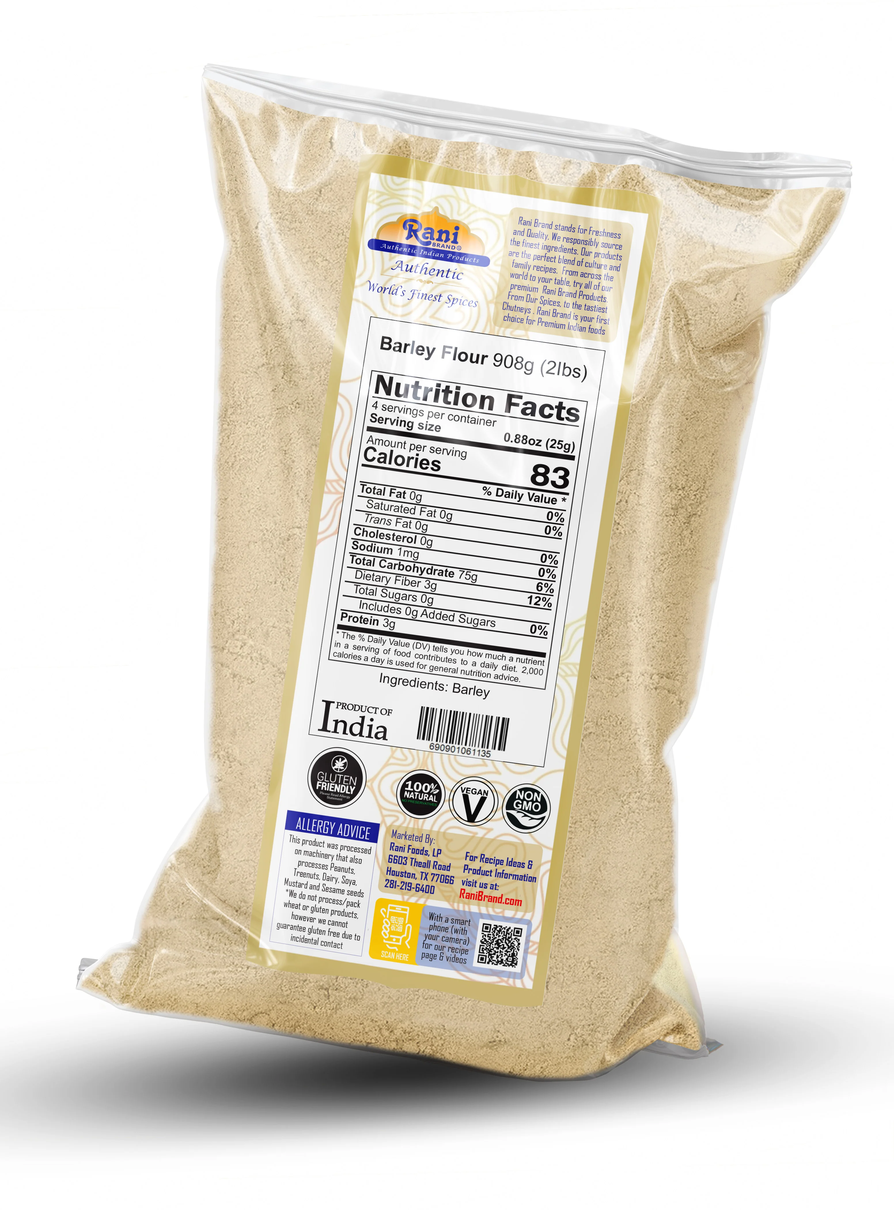 Rani Barley (Jav) Flour & Whole {3 Sizes Available} - Image 12