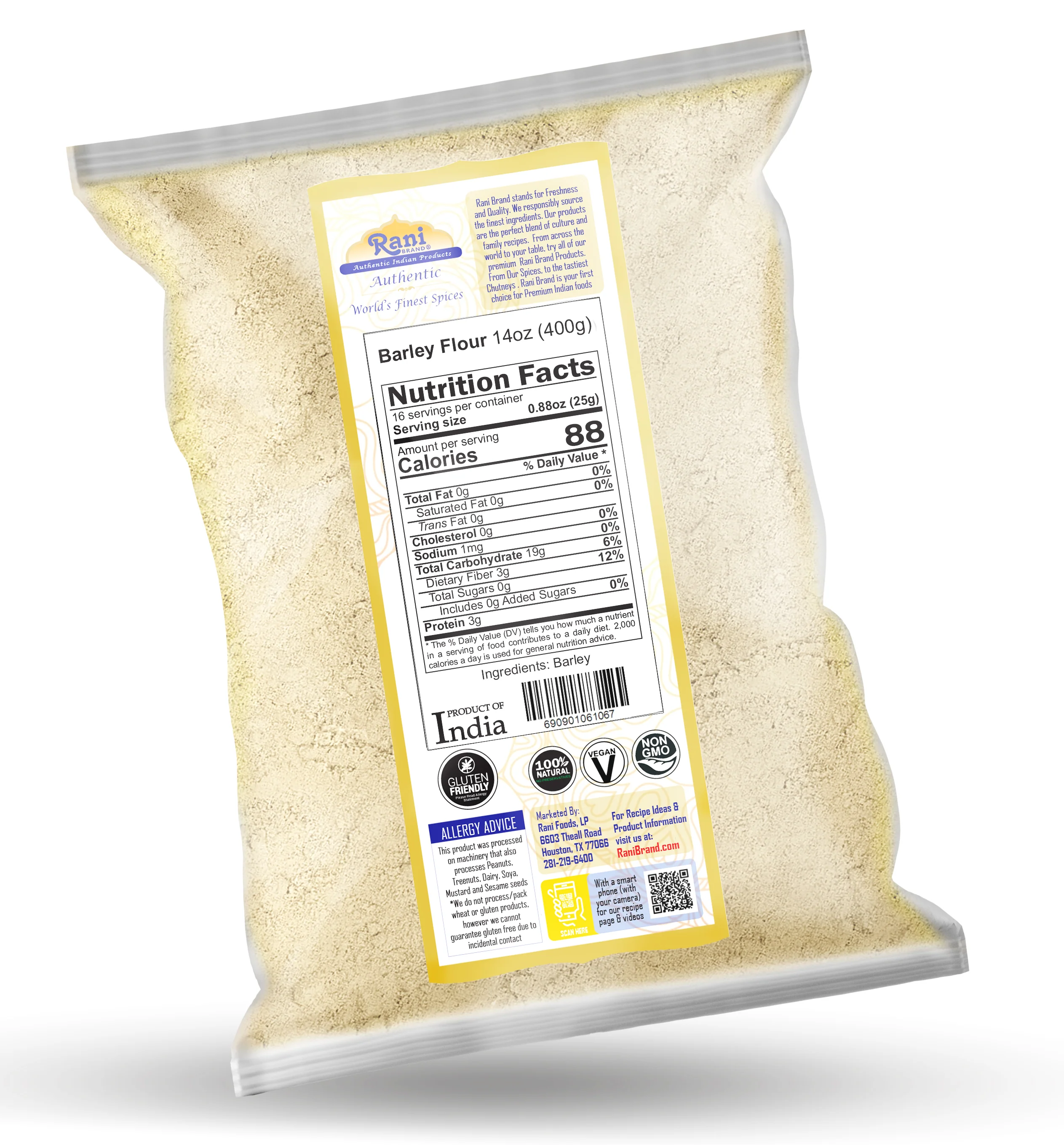 Rani Barley (Jav) Flour & Whole {3 Sizes Available} - Image 3