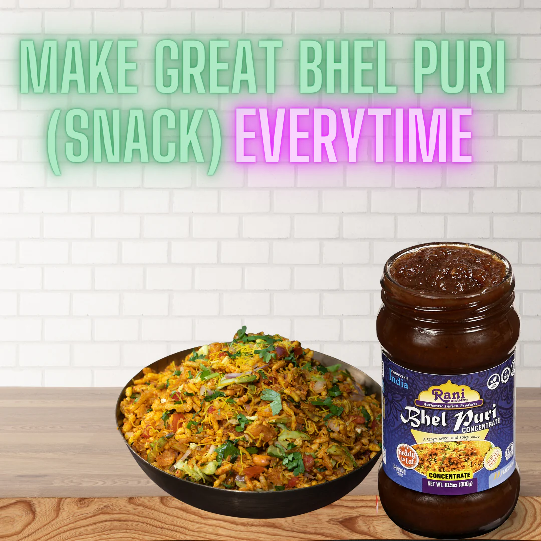 Rani Bhel Puri Concentrate (Sweet & Spicy Sauce) 10.5oz (300g) Glass Jar, Ready to Eat ~ Vegan | Gluten Free | NON-GMO | Kosher | No Colors | Indian Origin - Image 6