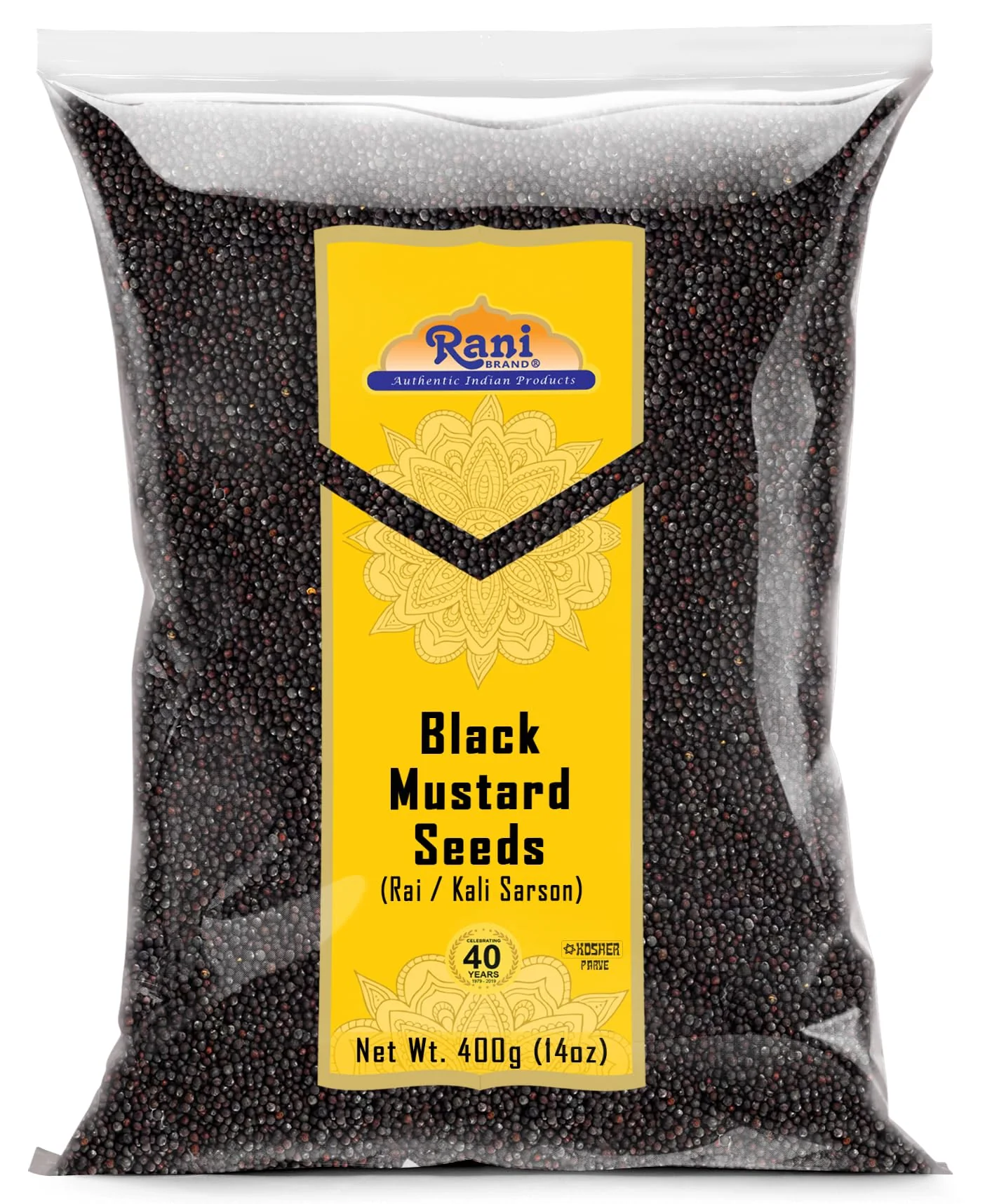 Rani Black Mustard Seeds Whole {10 Sizes Available} - Image 72