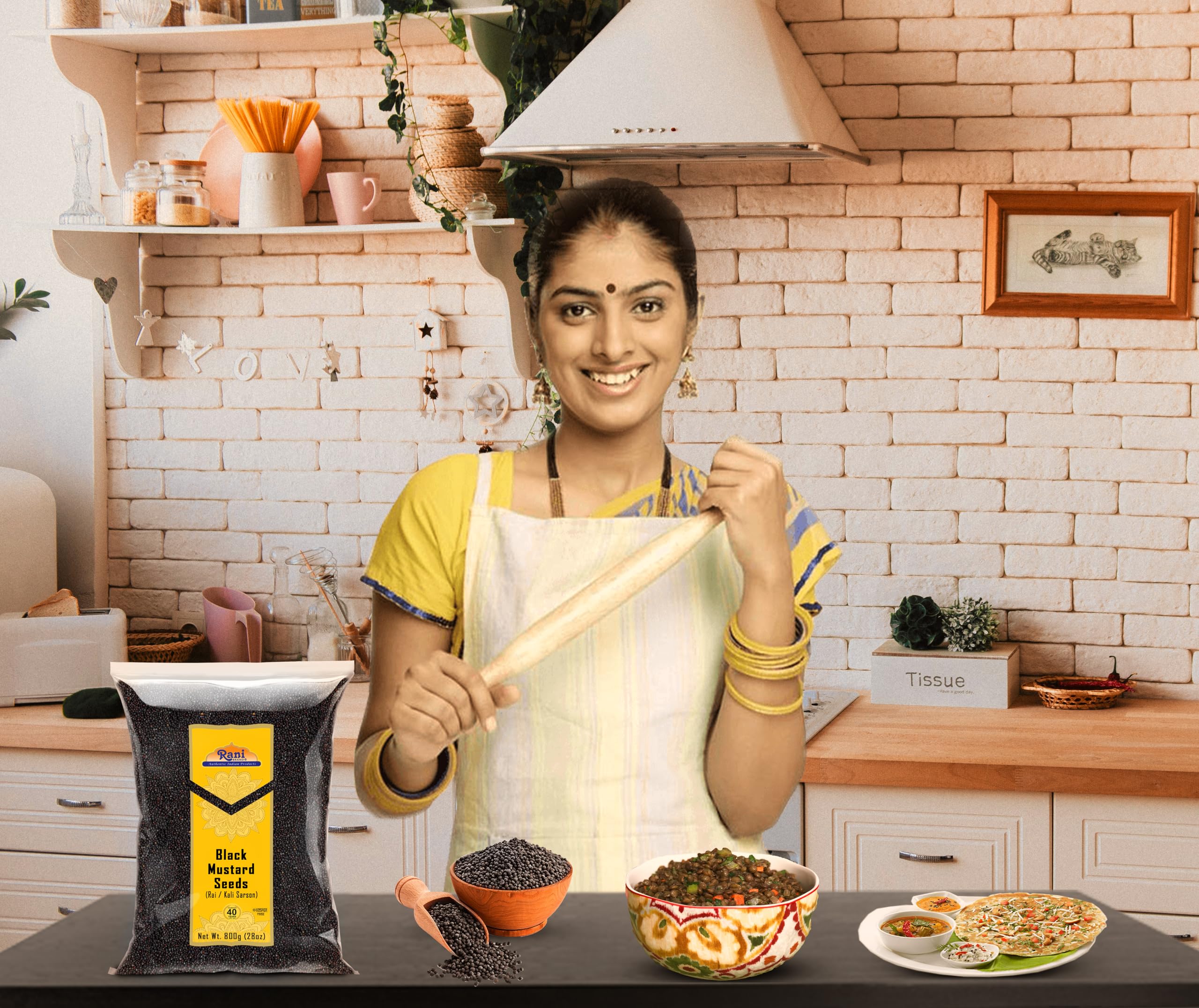 Rani Black Mustard Seeds Whole {10 Sizes Available} - Image 82