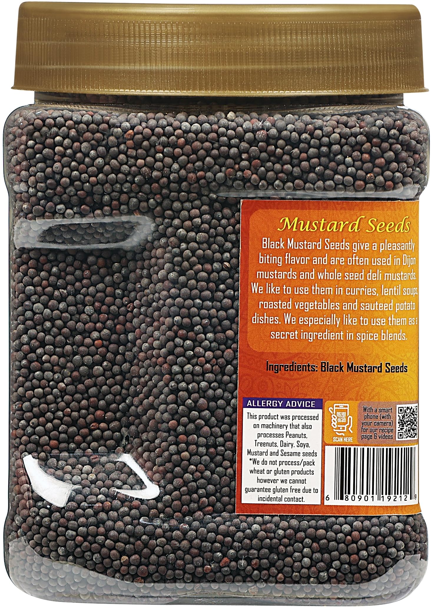 Rani Black Mustard Seeds Whole {10 Sizes Available} - Image 15