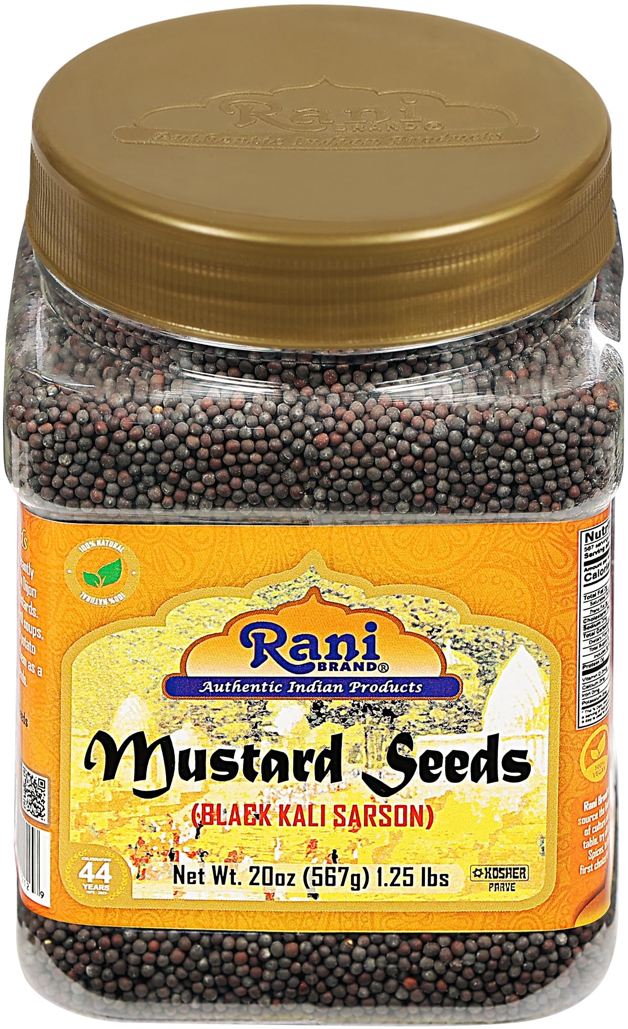 Rani Black Mustard Seeds Whole {10 Sizes Available} - Image 18