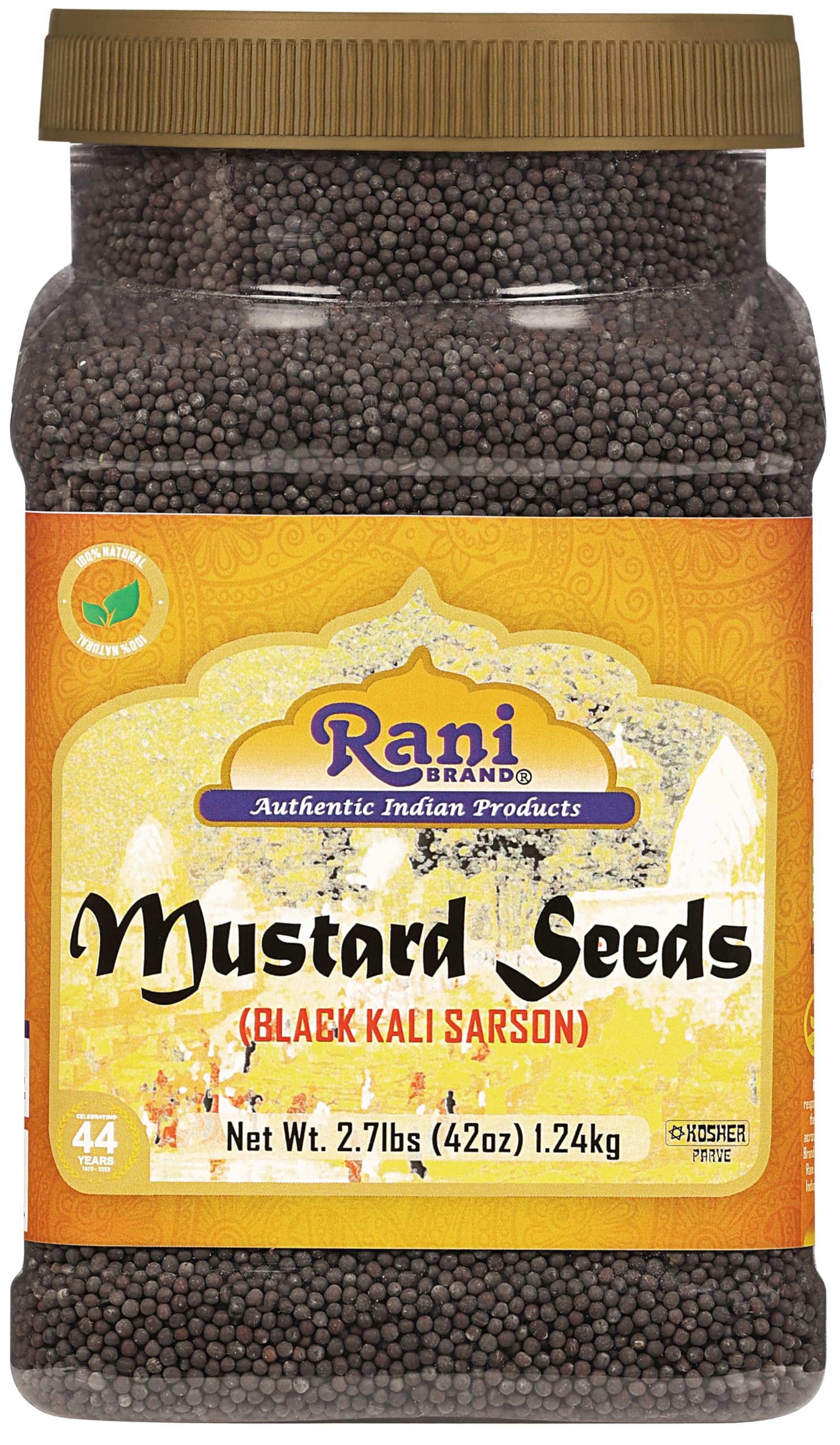 Rani Black Mustard Seeds Whole {10 Sizes Available} - Image 19
