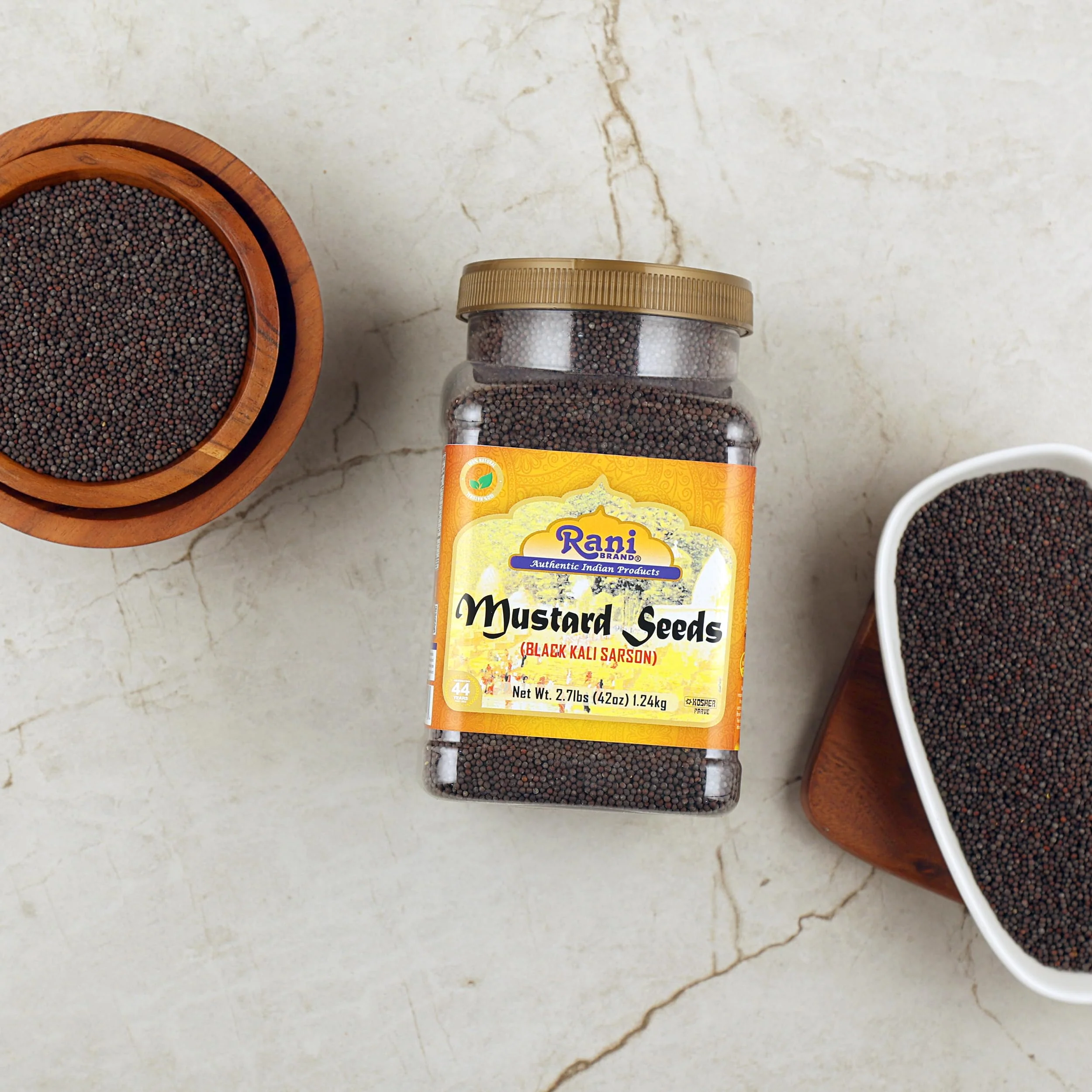Rani Black Mustard Seeds Whole {10 Sizes Available} - Image 23