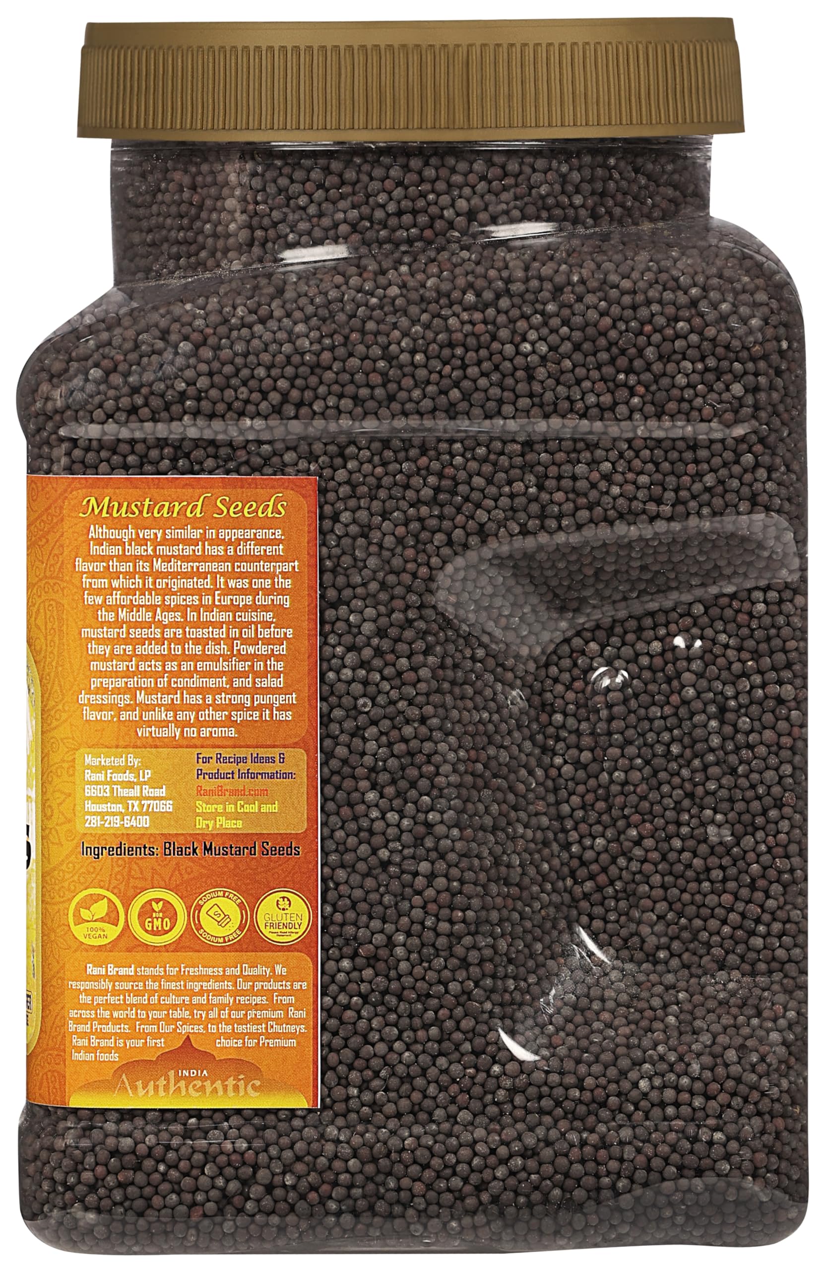 Rani Black Mustard Seeds Whole {10 Sizes Available} - Image 26