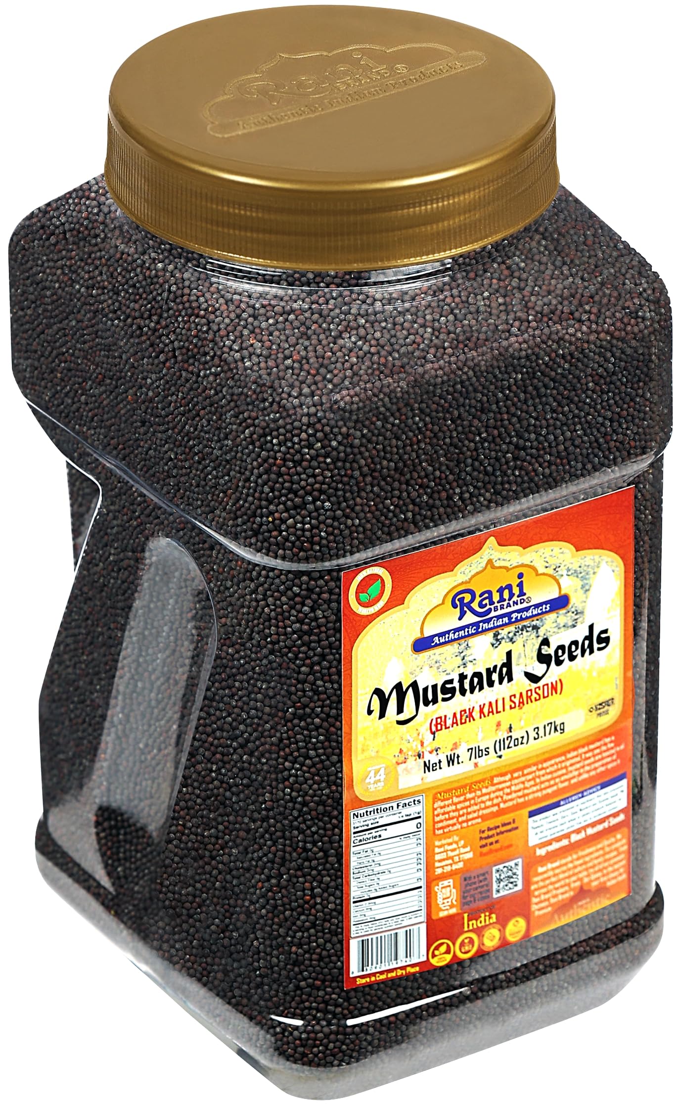 Rani Black Mustard Seeds Whole {10 Sizes Available} - Image 37