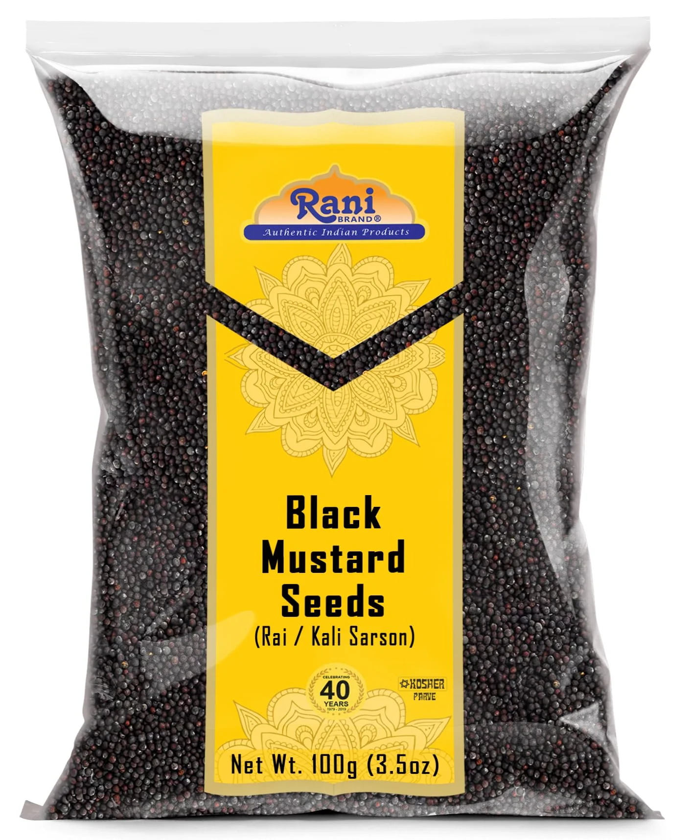 Rani Black Mustard Seeds Whole {10 Sizes Available} - Image 51