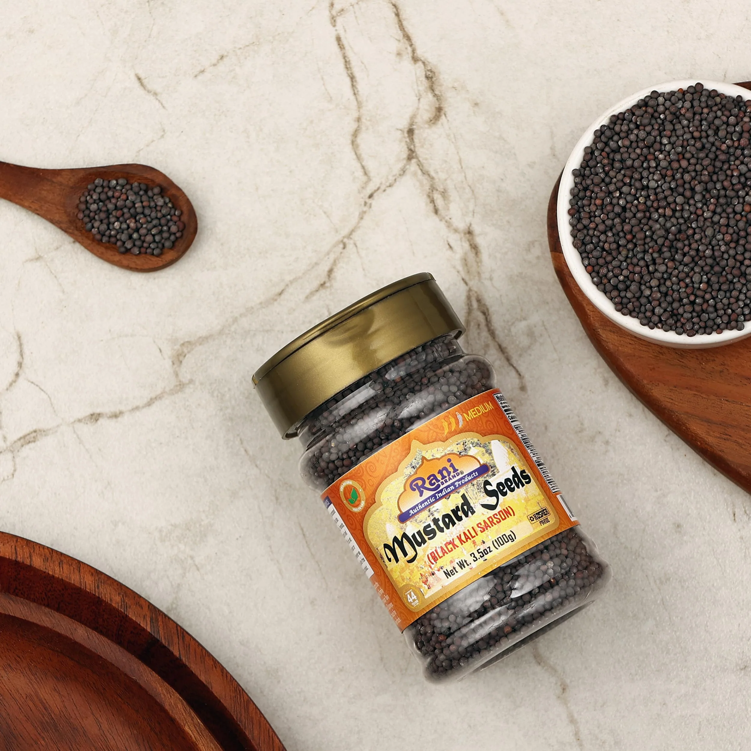 Rani Black Mustard Seeds Whole {10 Sizes Available} - Image 5