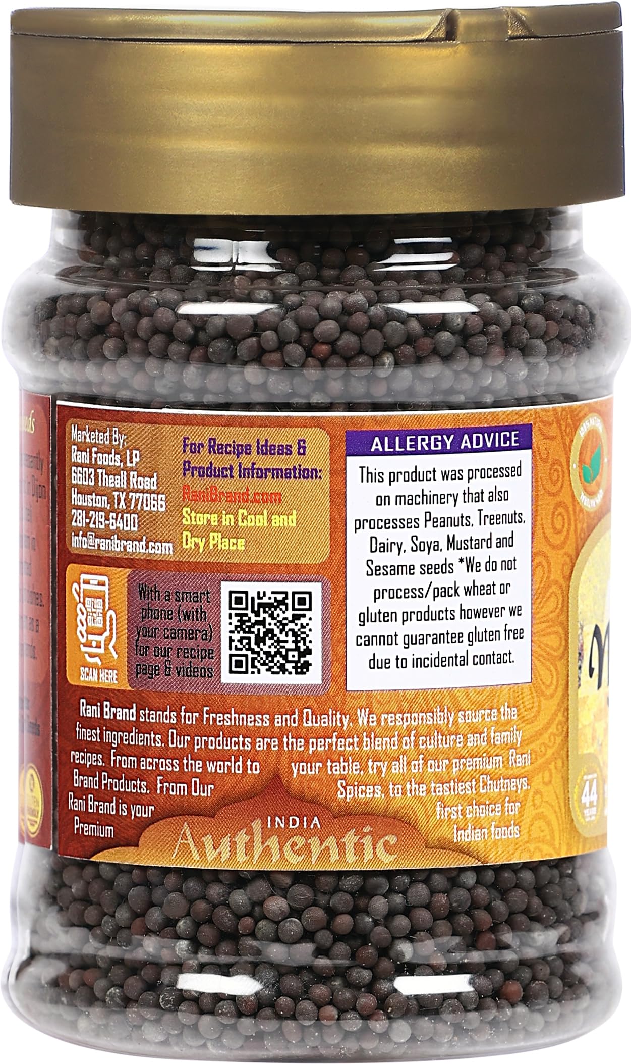 Rani Black Mustard Seeds Whole {10 Sizes Available} - Image 7