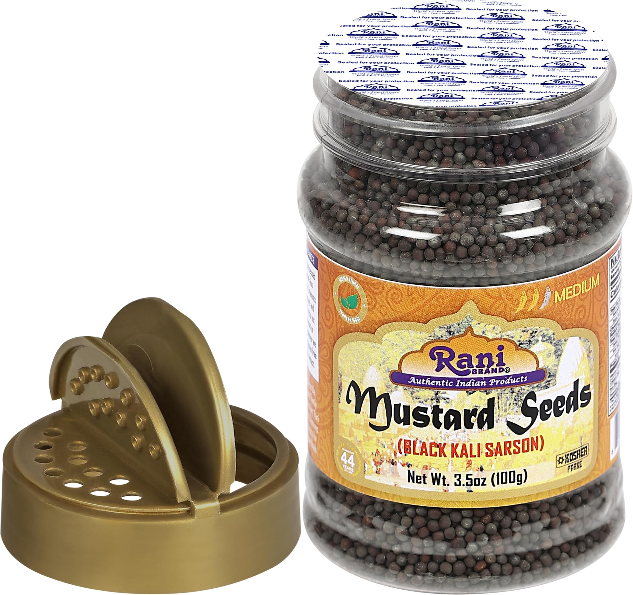 Rani Black Mustard Seeds Whole {10 Sizes Available} - Image 8