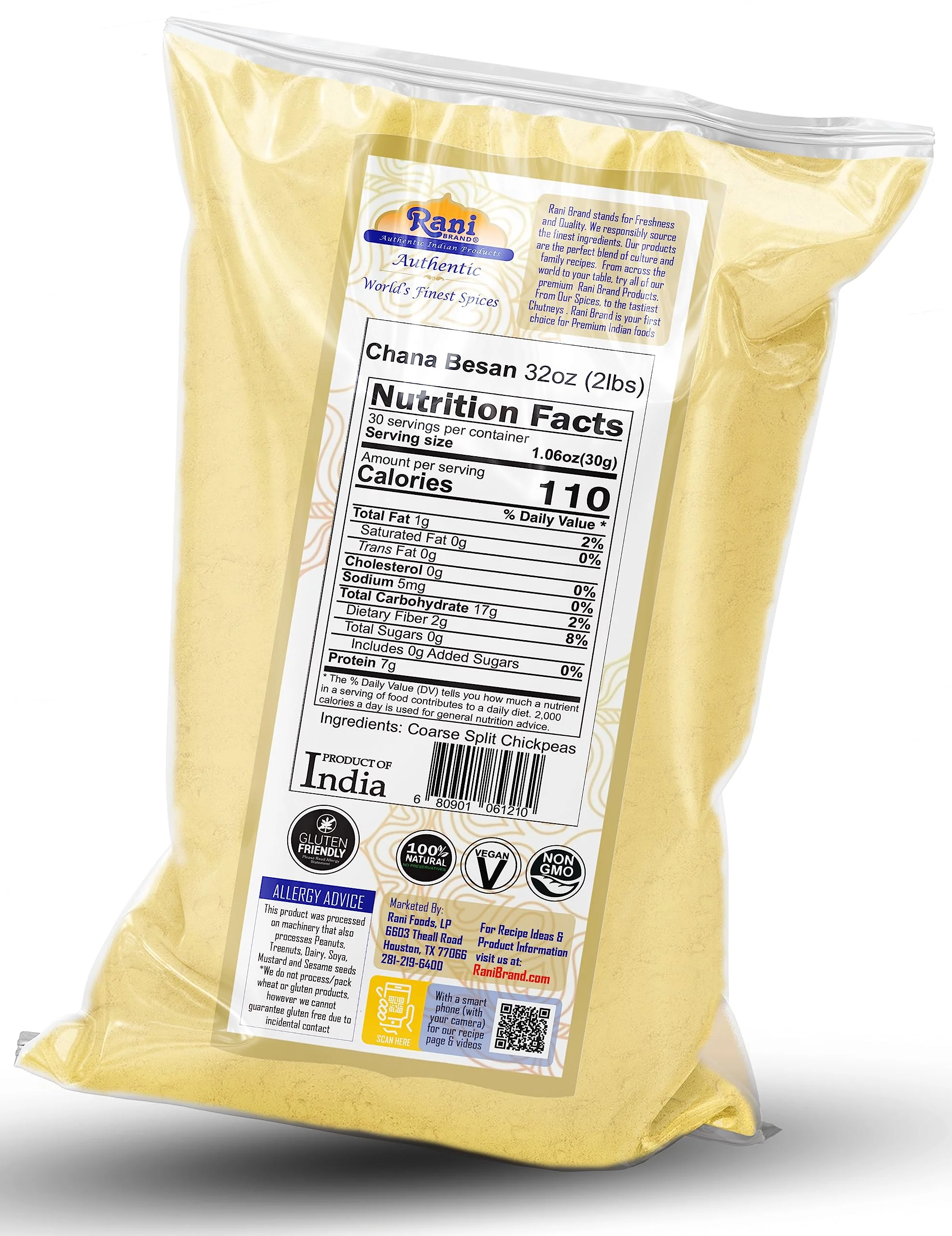 Rani Chana Besan - Chickpeas Flour {6 Sizes Available} - Image 22