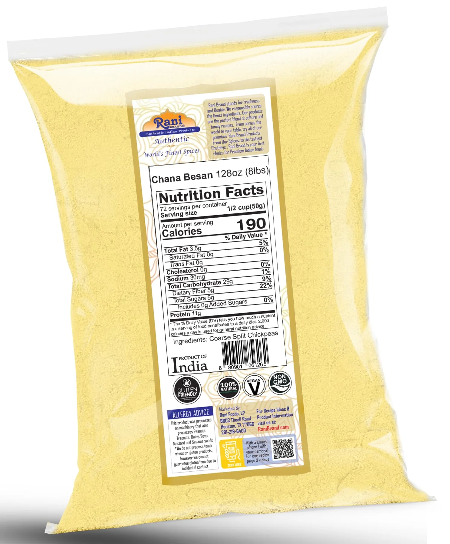 Rani Chana Besan - Chickpeas Flour {6 Sizes Available} - Image 27