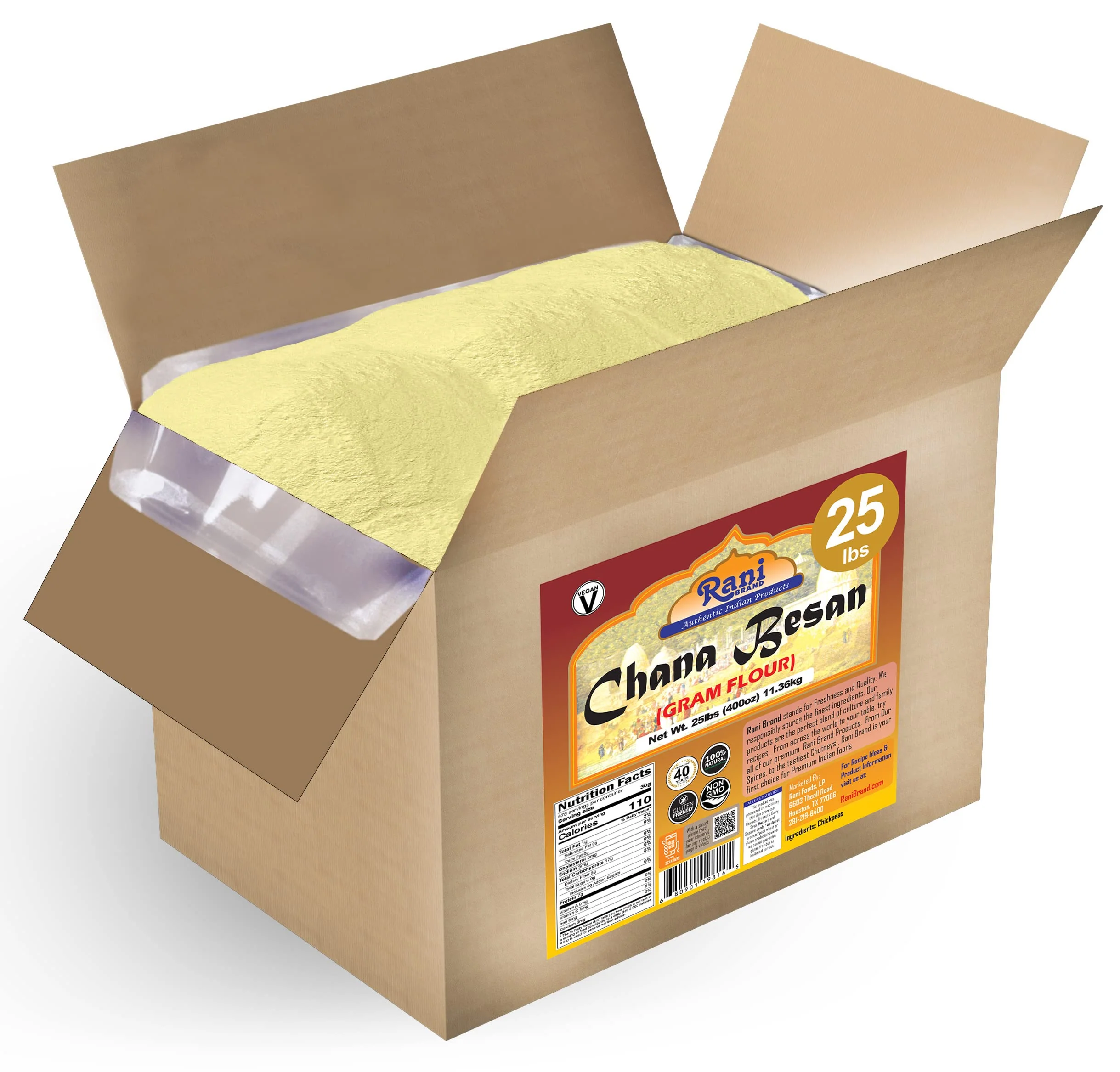 Rani Chana Besan - Chickpeas Flour {6 Sizes Available} - Image 30