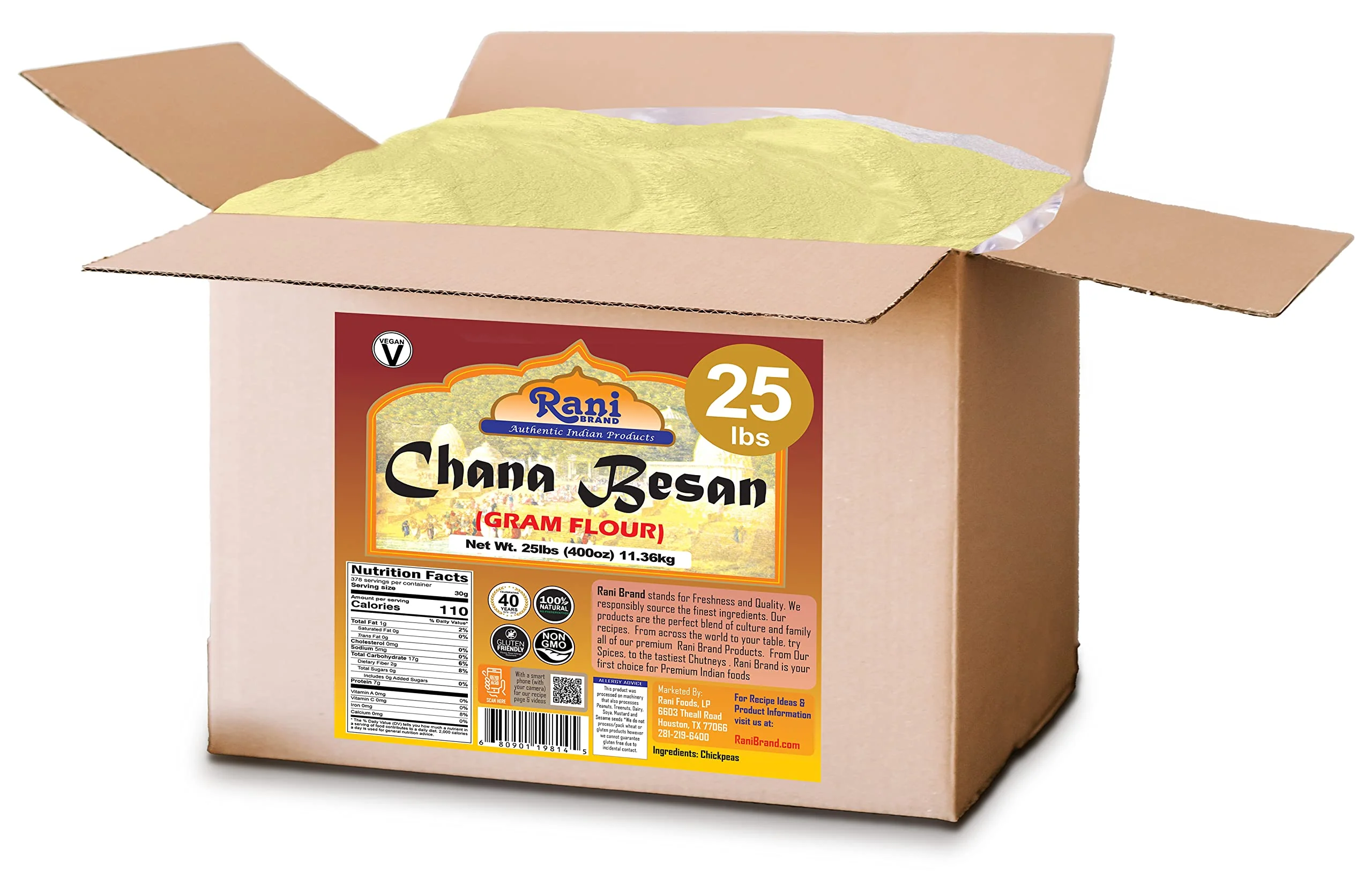Rani Chana Besan - Chickpeas Flour {6 Sizes Available} - Image 32