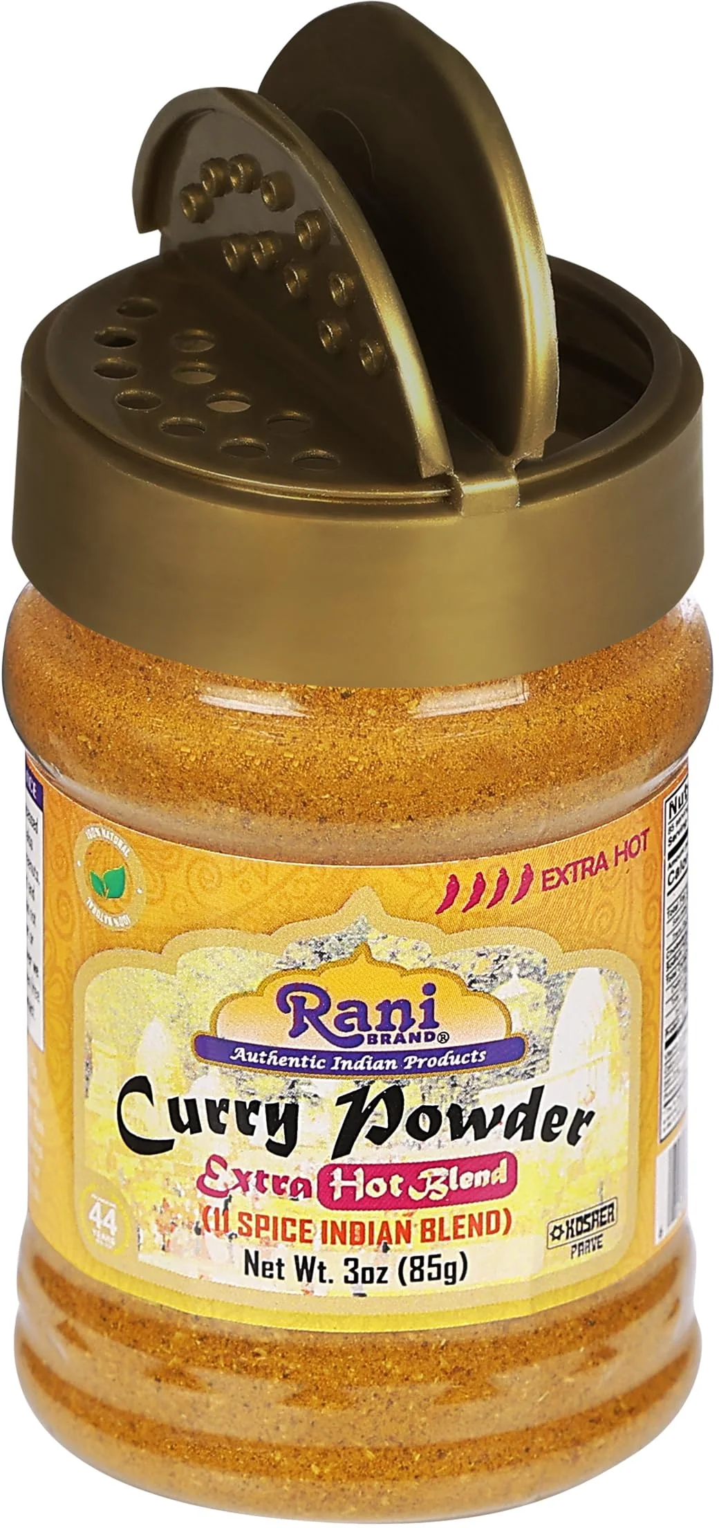 Rani Curry Powder EXTRA HOT Natural 11-Spice Blend 3oz (85g) PET Jar ~ Salt Free | Vegan | Gluten Friendly | NON-GMO | Kosher | Indian Origin - Image 10