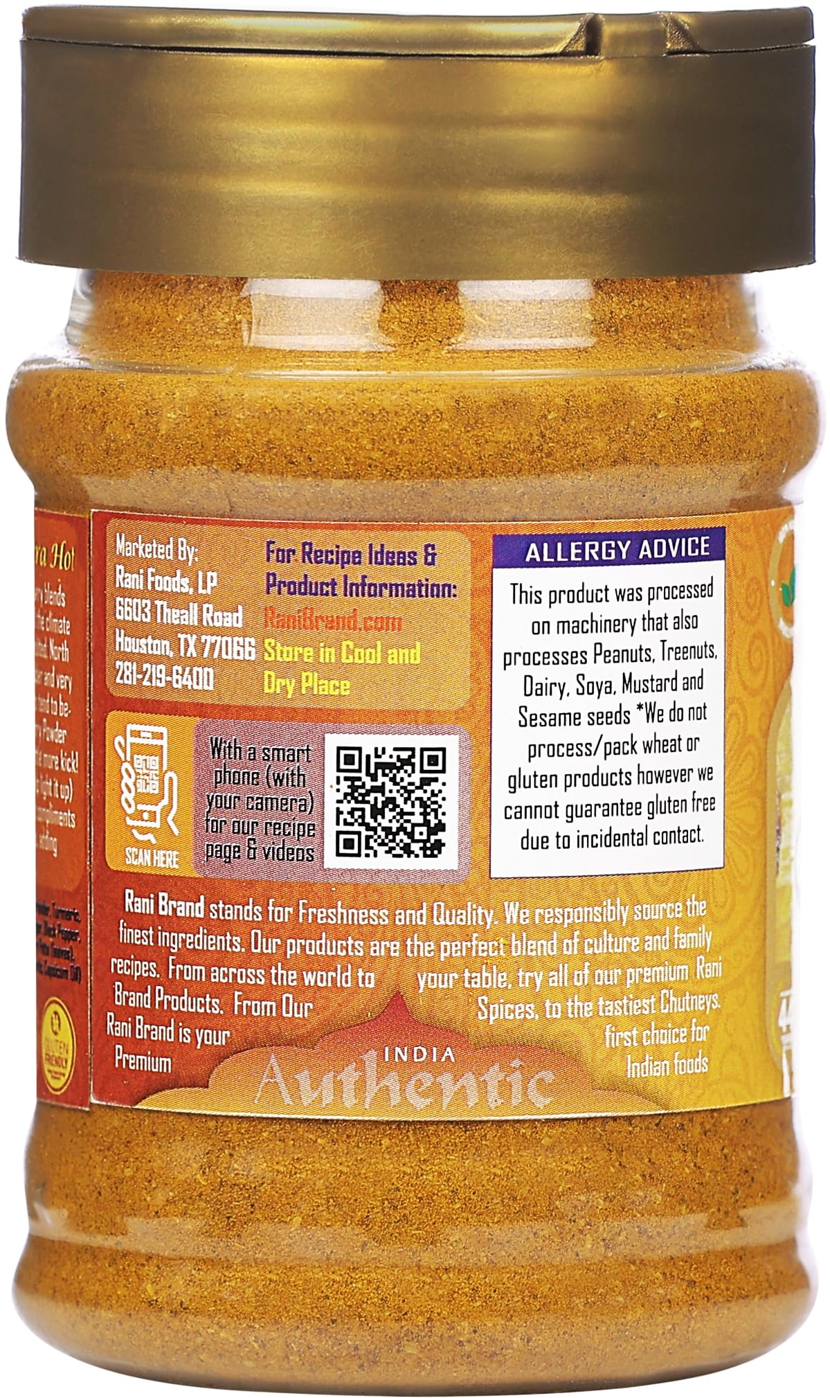 Rani Curry Powder EXTRA HOT Natural 11-Spice Blend 3oz (85g) PET Jar ~ Salt Free | Vegan | Gluten Friendly | NON-GMO | Kosher | Indian Origin - Image 8