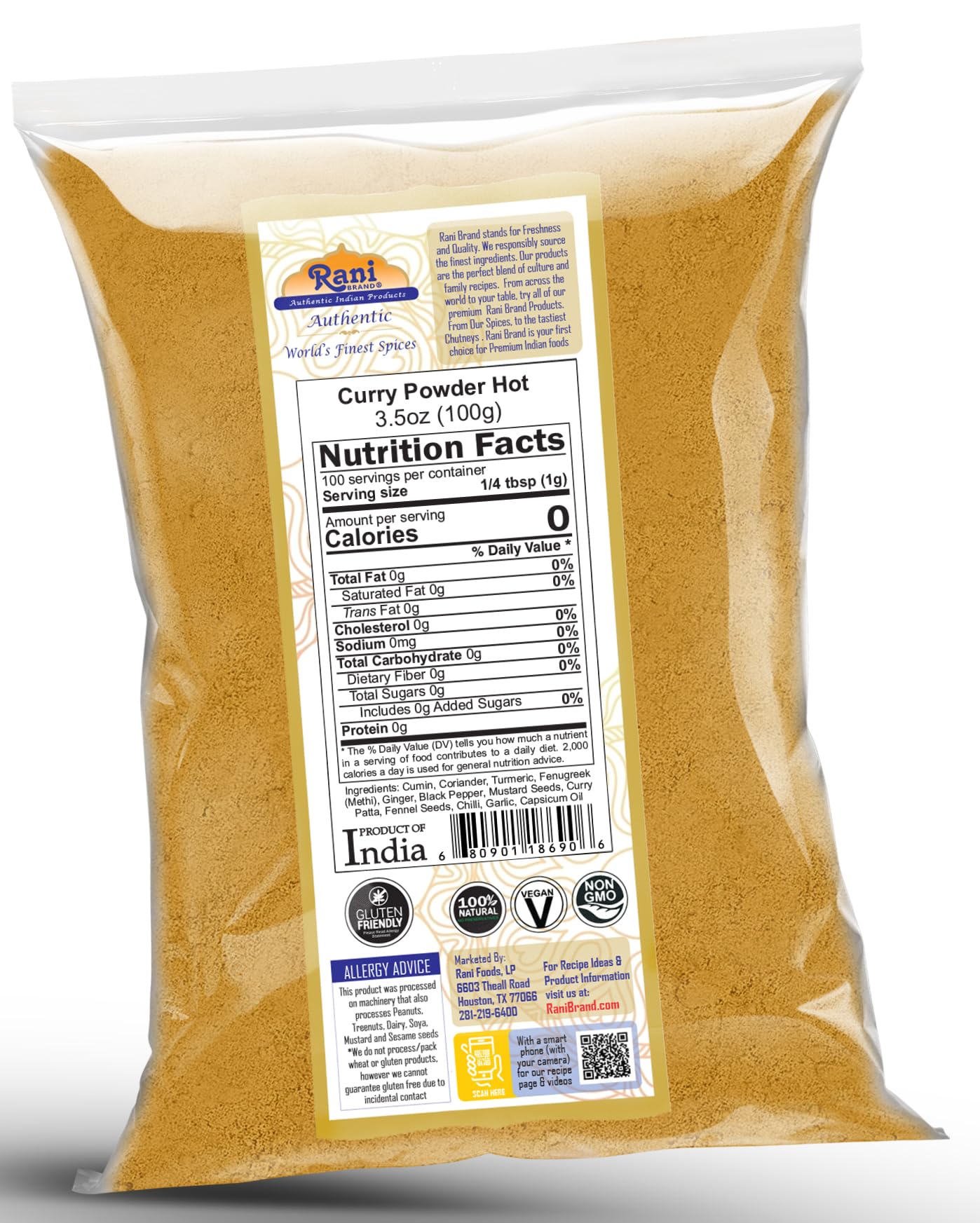 Rani Curry Powder Hot *BEST SELLER* {7 Sizes Available} - Image 29