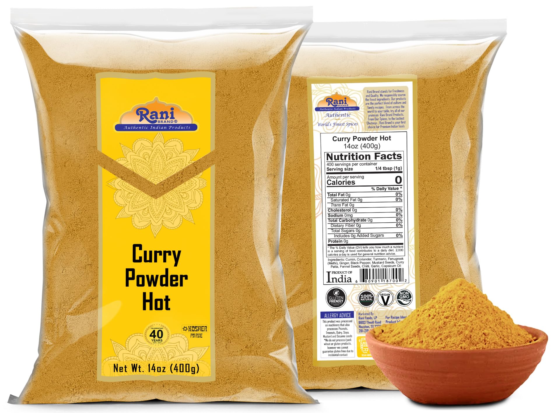 Rani Curry Powder Hot *BEST SELLER* {7 Sizes Available} - Image 40