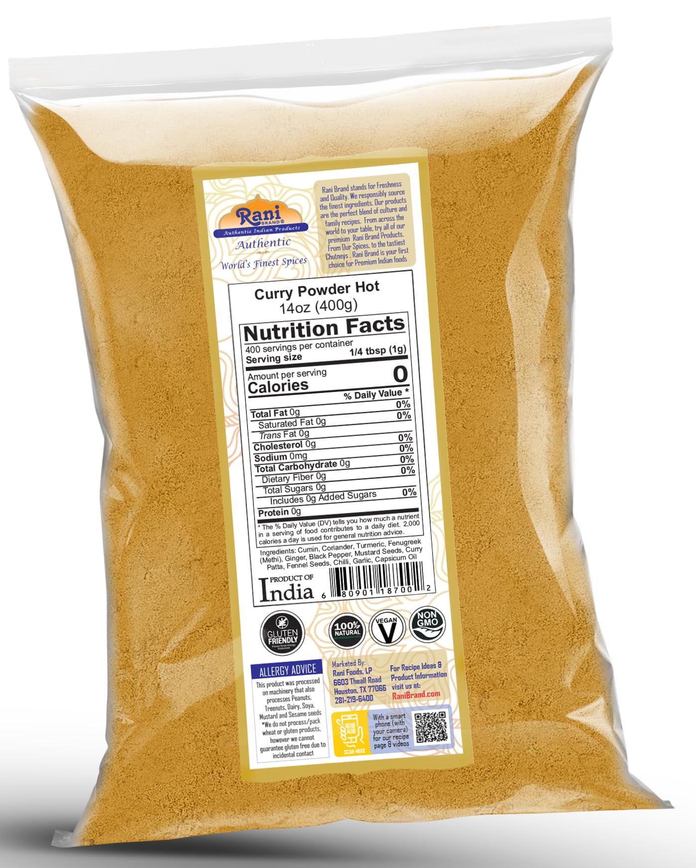 Rani Curry Powder Hot *BEST SELLER* {7 Sizes Available} - Image 41