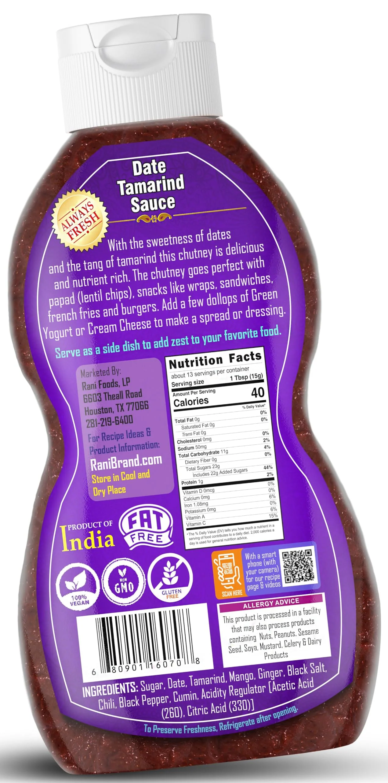 Rani Tamarind Paste {11 Sizes Available} - Image 65