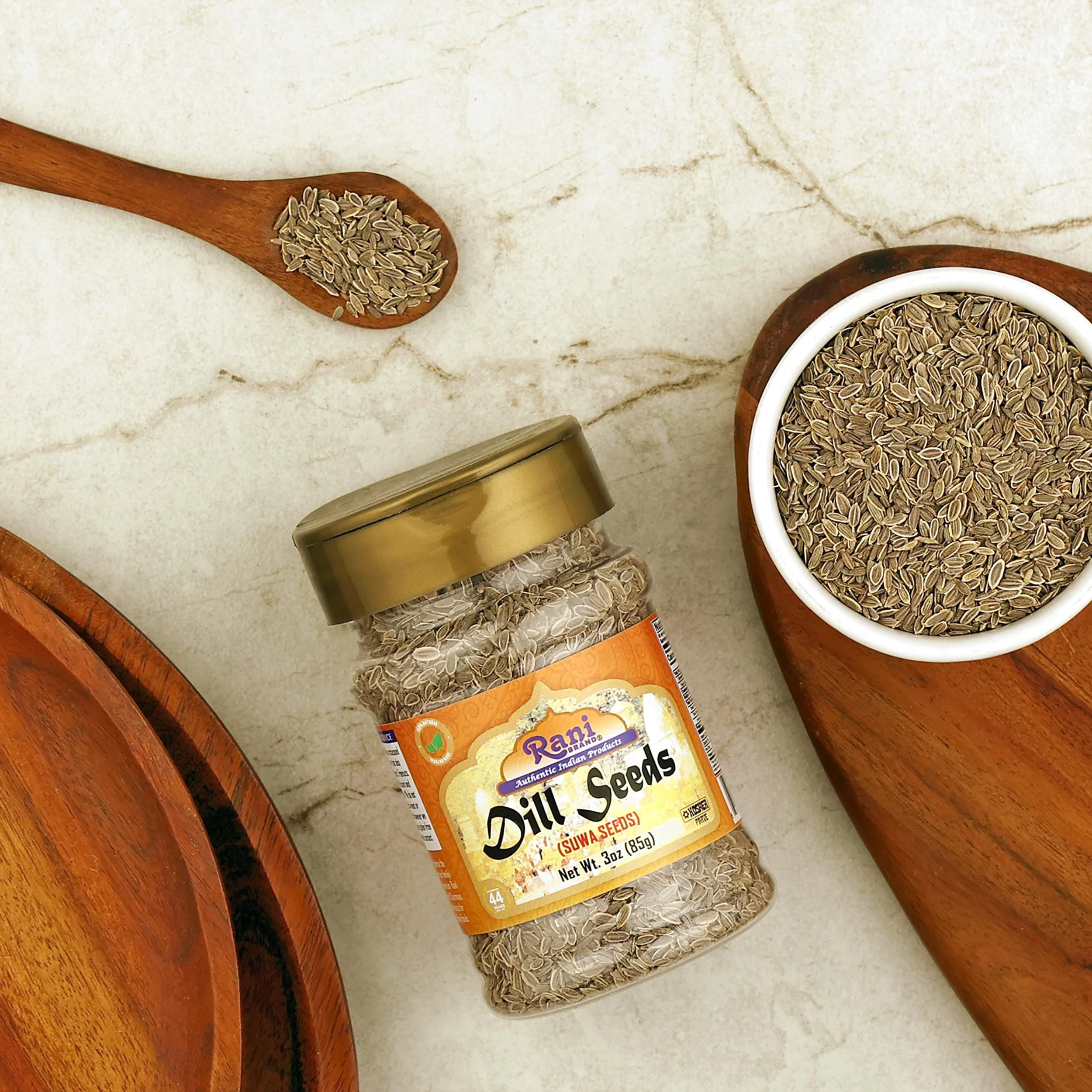 Rani Dill Seeds (Suwa / Sua) Whole, Spice 3oz (85g) ~ All Natural | Gluten Free Ingredients | NON-GMO | Kosher | Vegan | Indian Origin, Weed - Image 5
