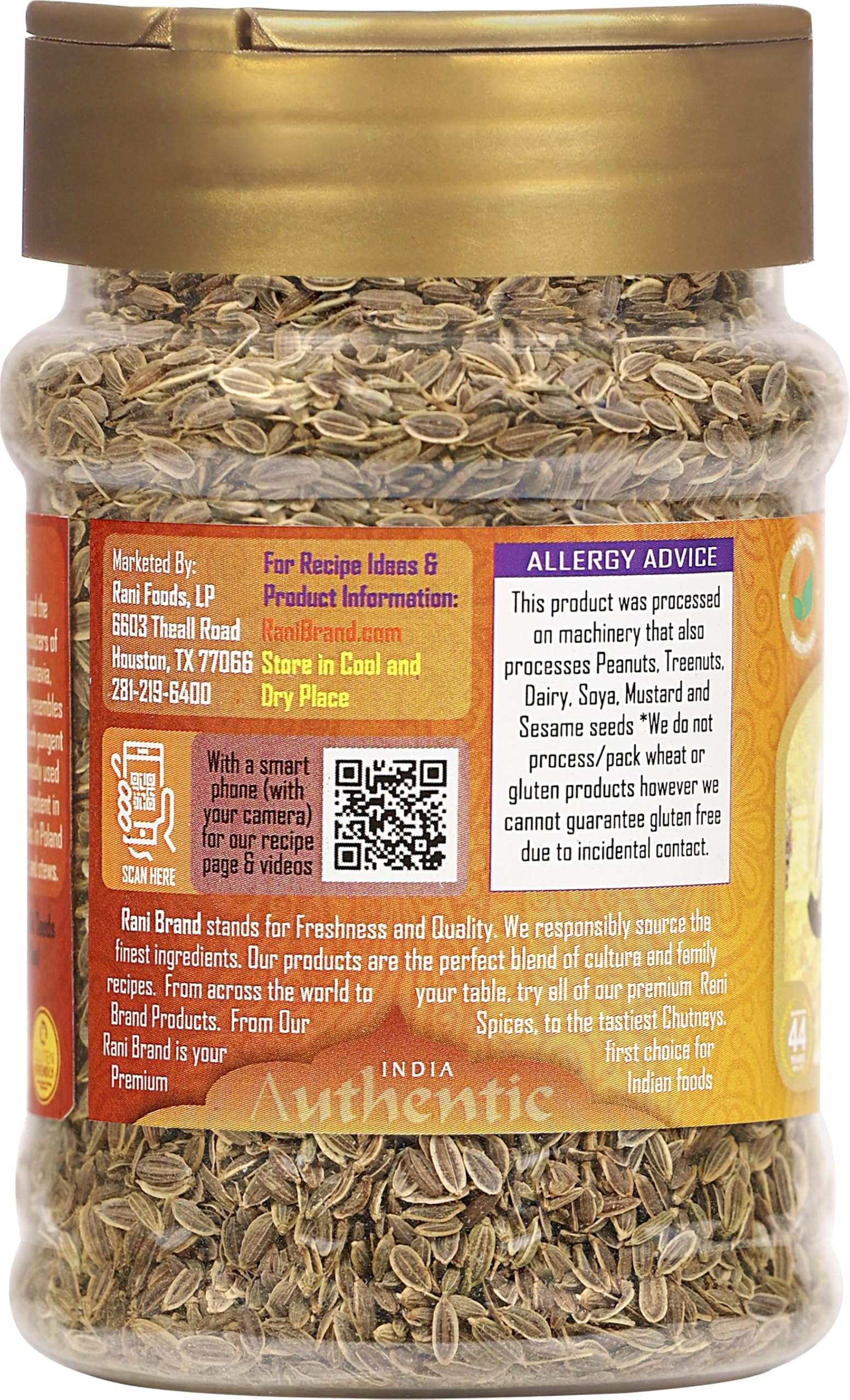 Rani Dill Seeds (Suwa / Sua) Whole, Spice 3oz (85g) ~ All Natural | Gluten Free Ingredients | NON-GMO | Kosher | Vegan | Indian Origin, Weed - Image 6