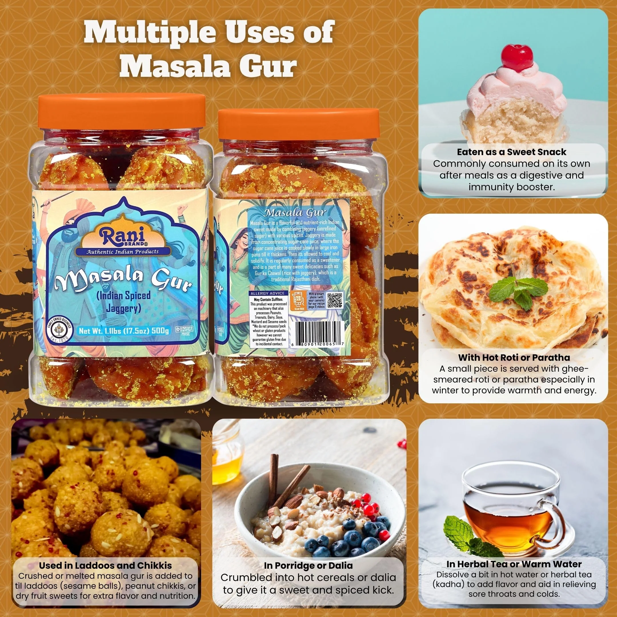 Rani Gur (Jaggery) {9 Sizes Available} - Image 29