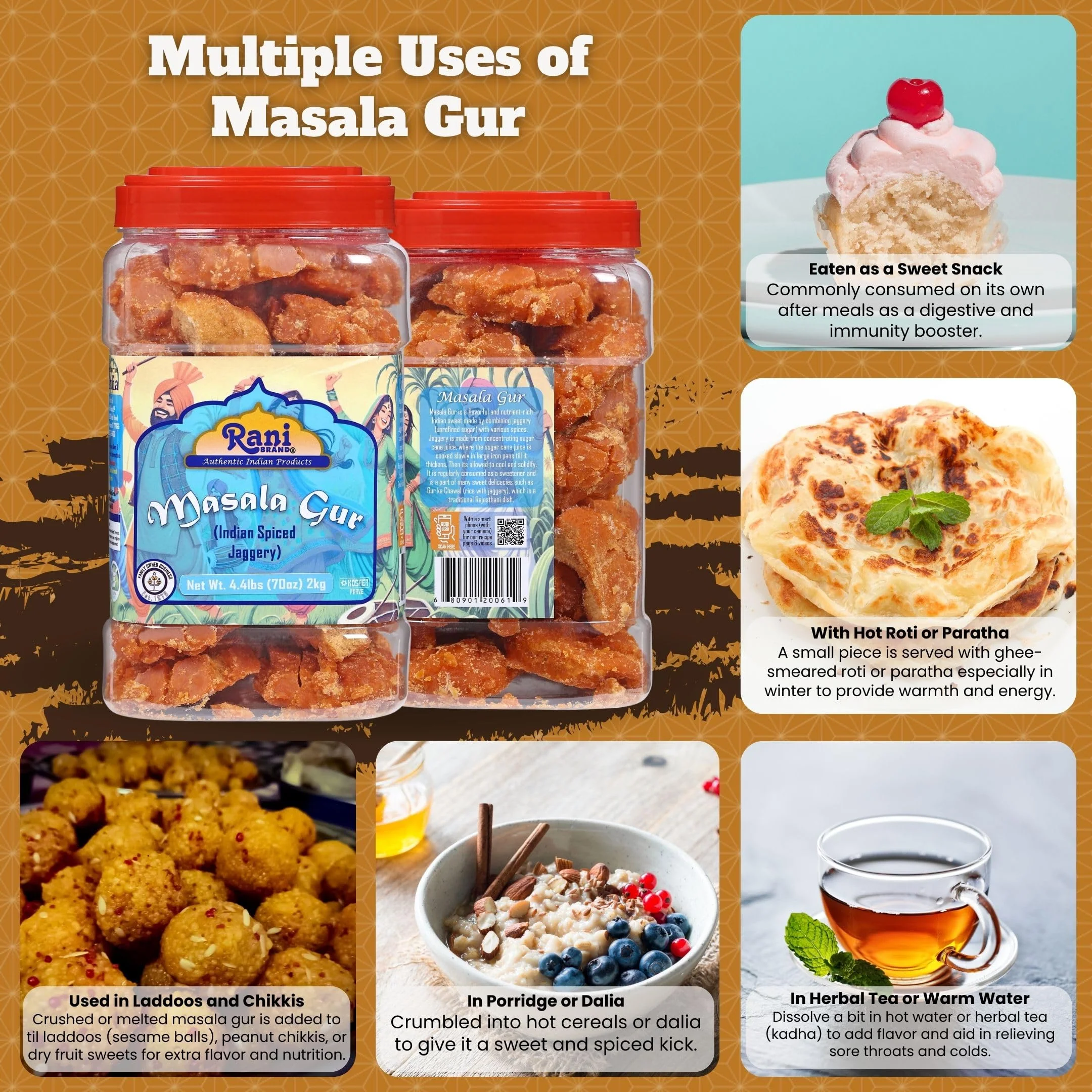 Rani Gur (Jaggery) {9 Sizes Available} - Image 77