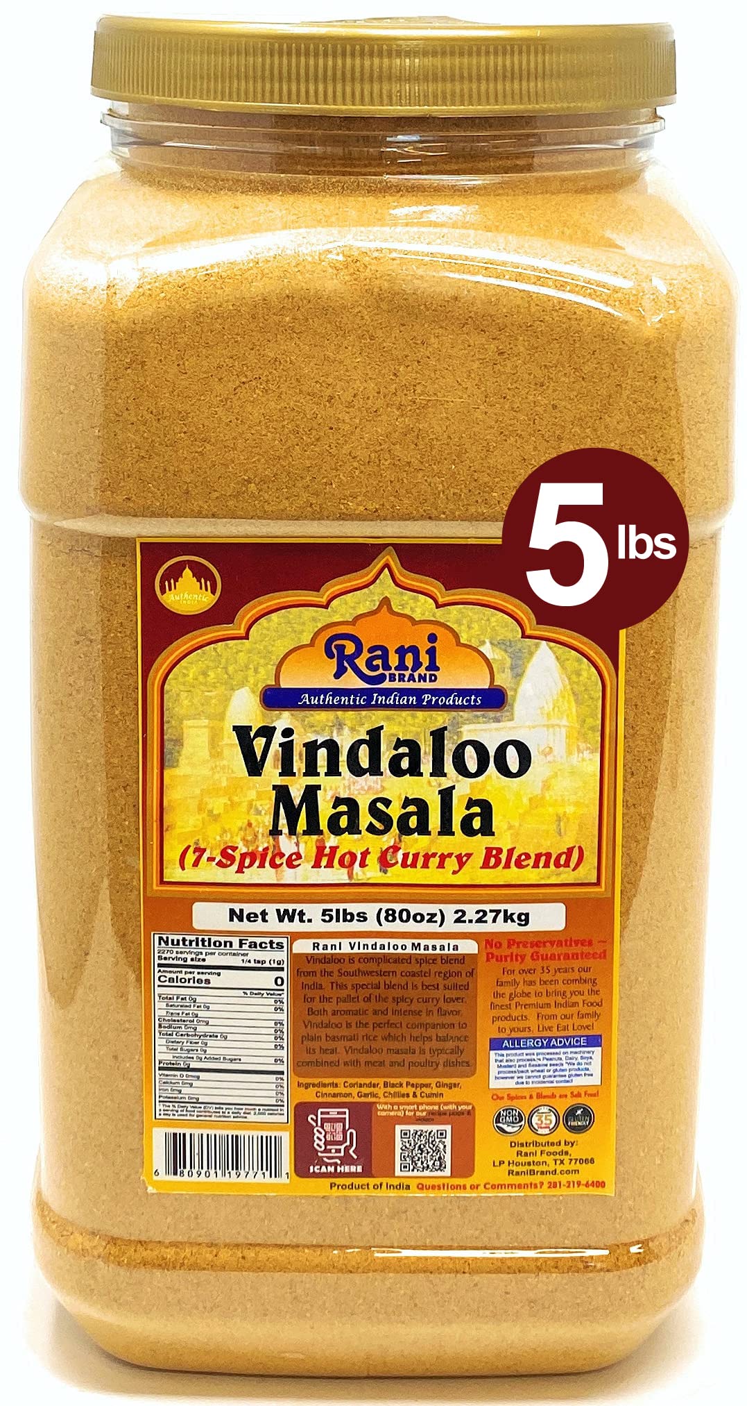 Rani Vindaloo Curry Masala {7 Sizes Available} - Image 18