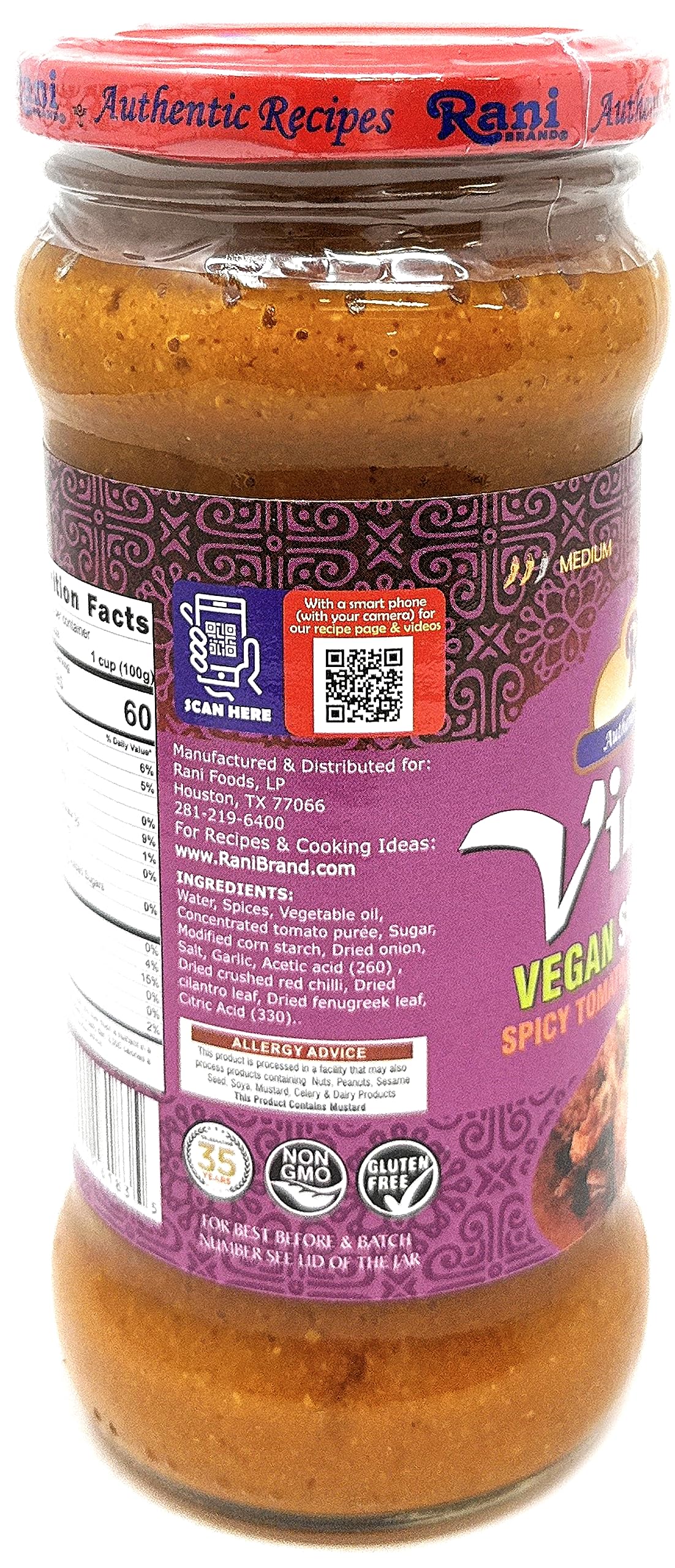 Rani Vindaloo Curry Masala {7 Sizes Available} - Image 38