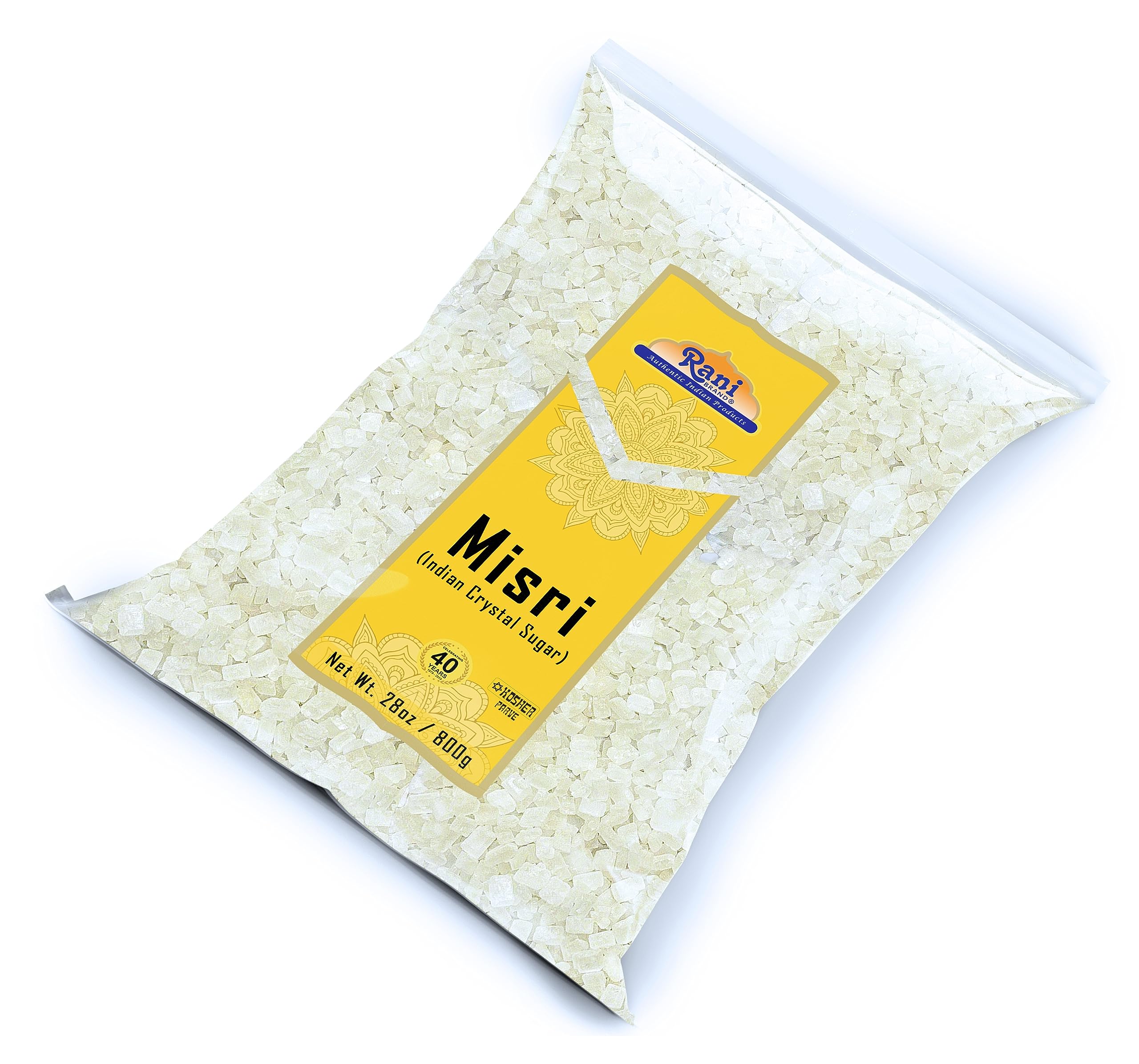Rani Misri (Indian Sugar Crystals) 28oz (800g) ~ All Natural | Gluten Friendly | No Colors | Vegan | Kosher | Indian Origin - Image 7