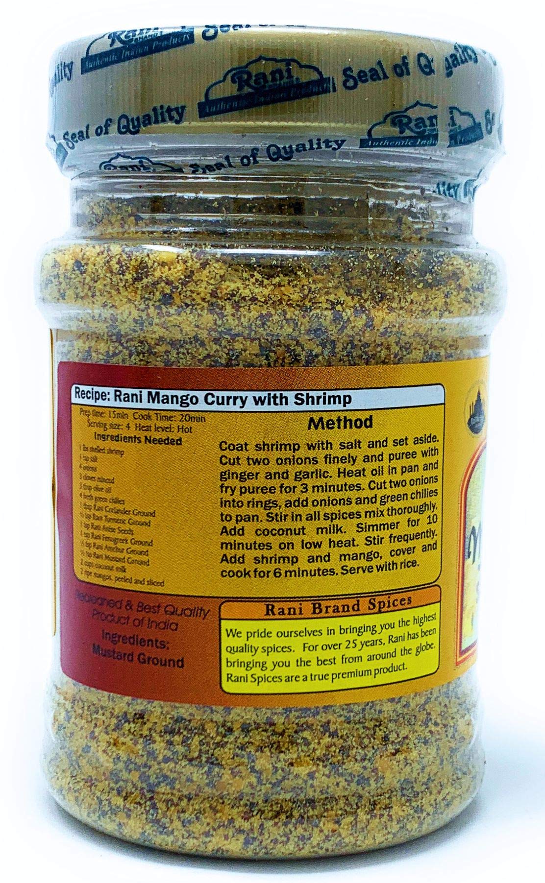 Rani Mustard Seeds Ground {2 Sizes Available} - Image 3