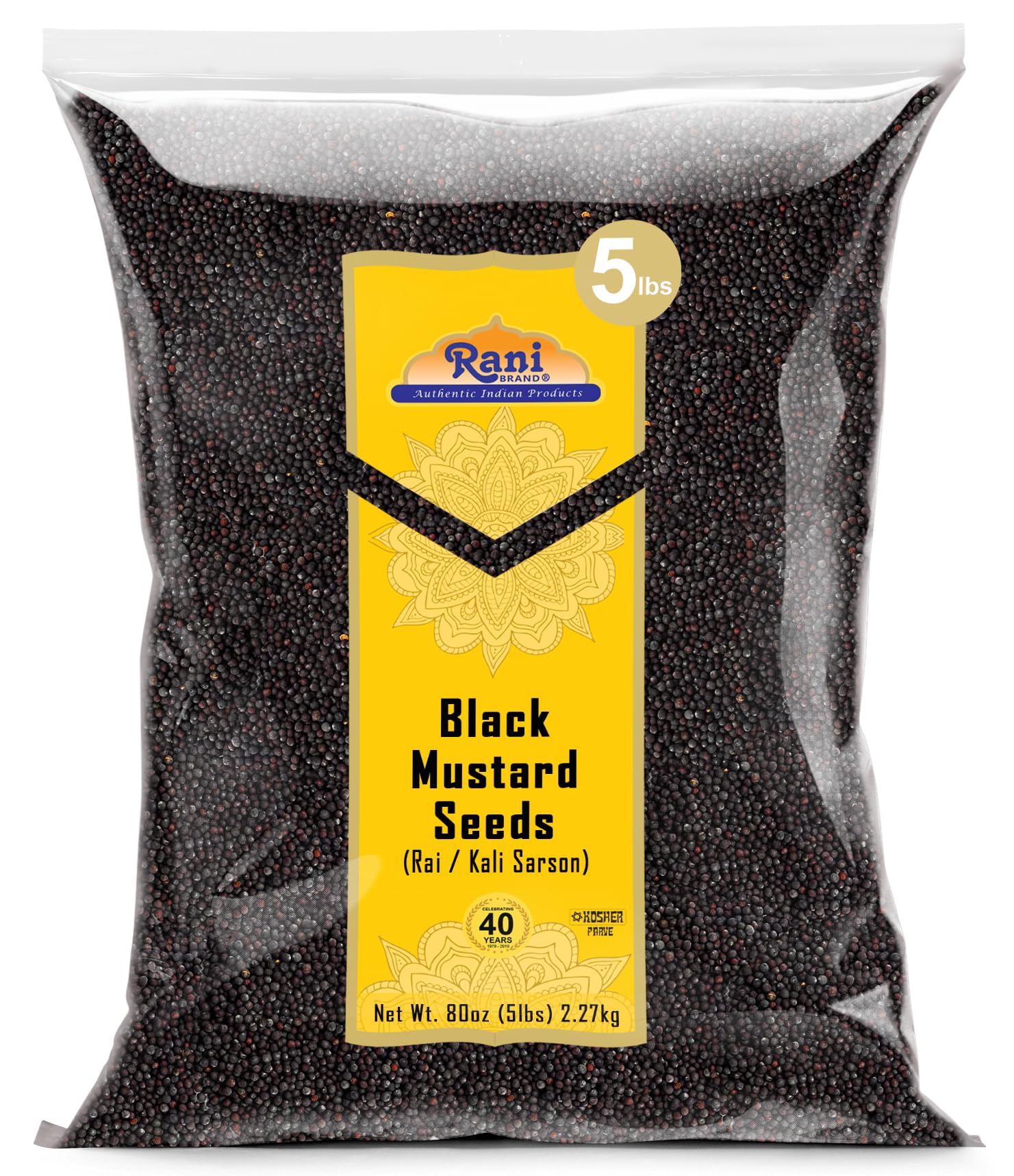 Rani Black Mustard Seeds Whole {10 Sizes Available} - Image 88