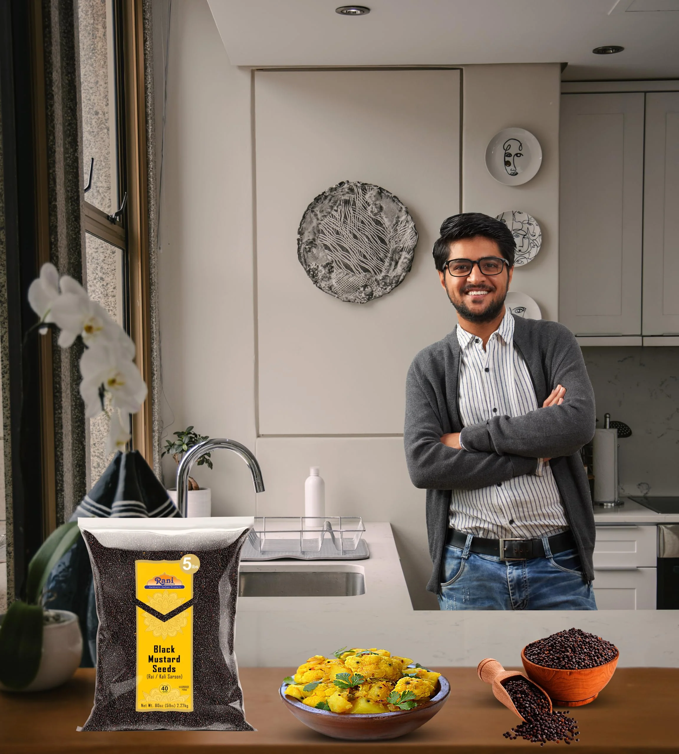 Rani Black Mustard Seeds Whole {10 Sizes Available} - Image 90