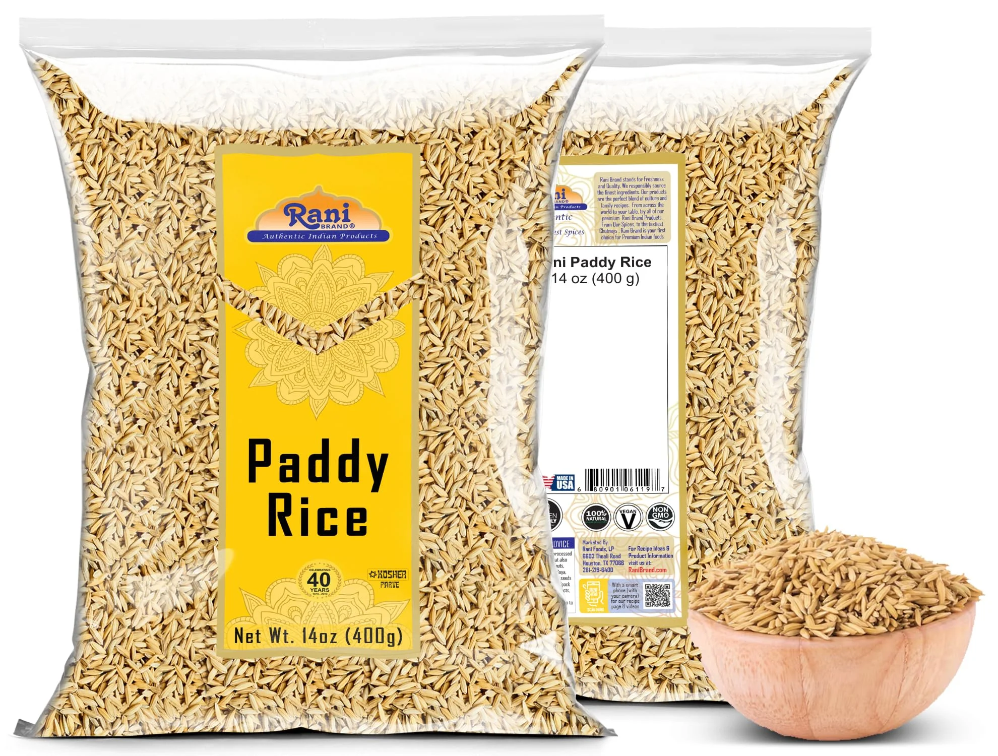 Rani Paddy Rice (Raw Unfinished Rice) {3 Sizes Available} - Image 16