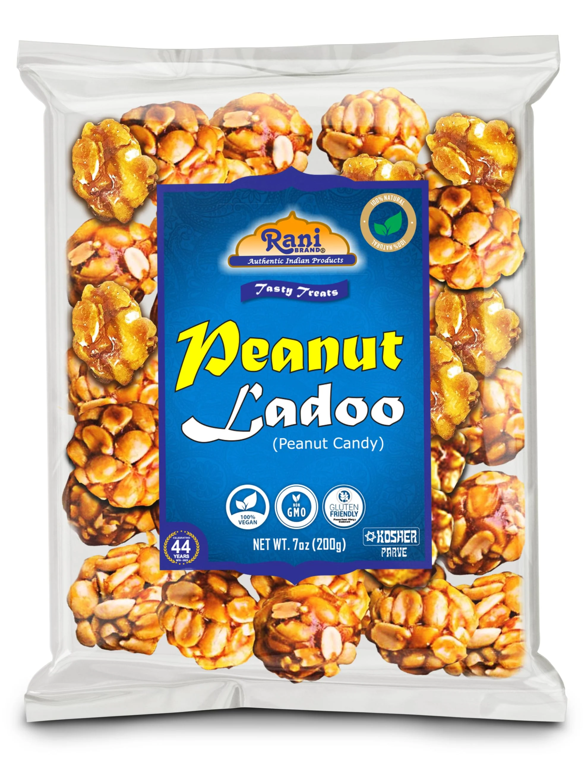Rani Peanut Ladoo (Round Peanut Brittle Candy) 200g {2 Sizes Available} - Image 13
