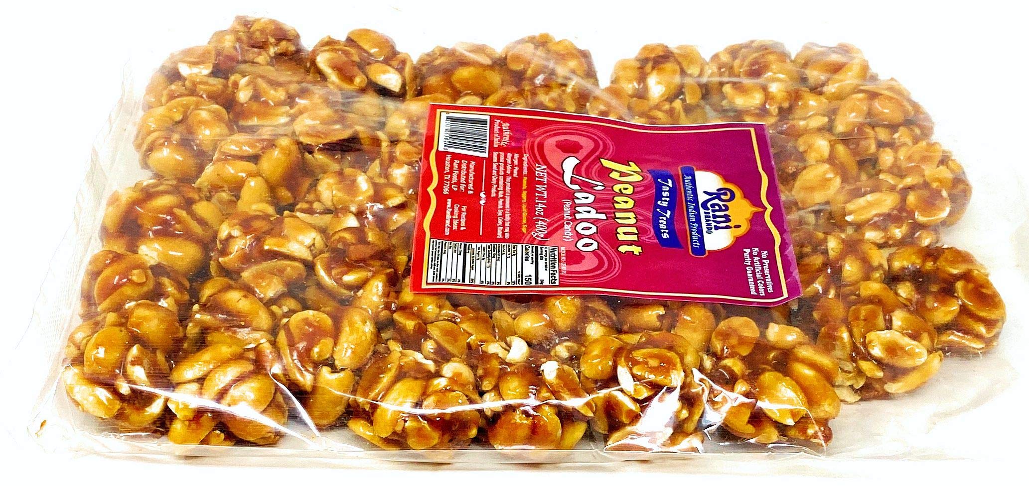Rani Peanut Ladoo (Round Peanut Brittle Candy) 200g {2 Sizes Available} - Image 4