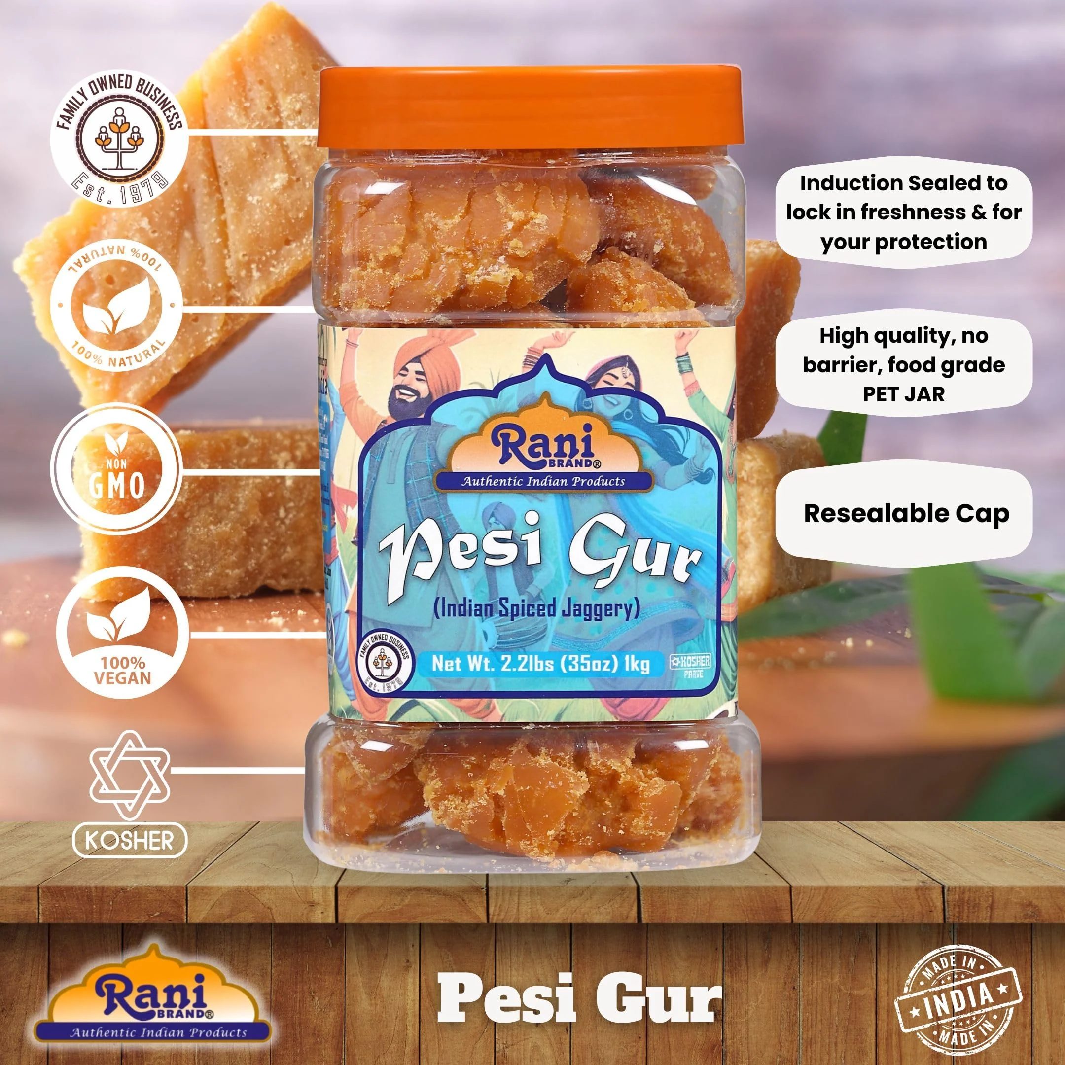 Rani Gur (Jaggery) {9 Sizes Available} - Image 14