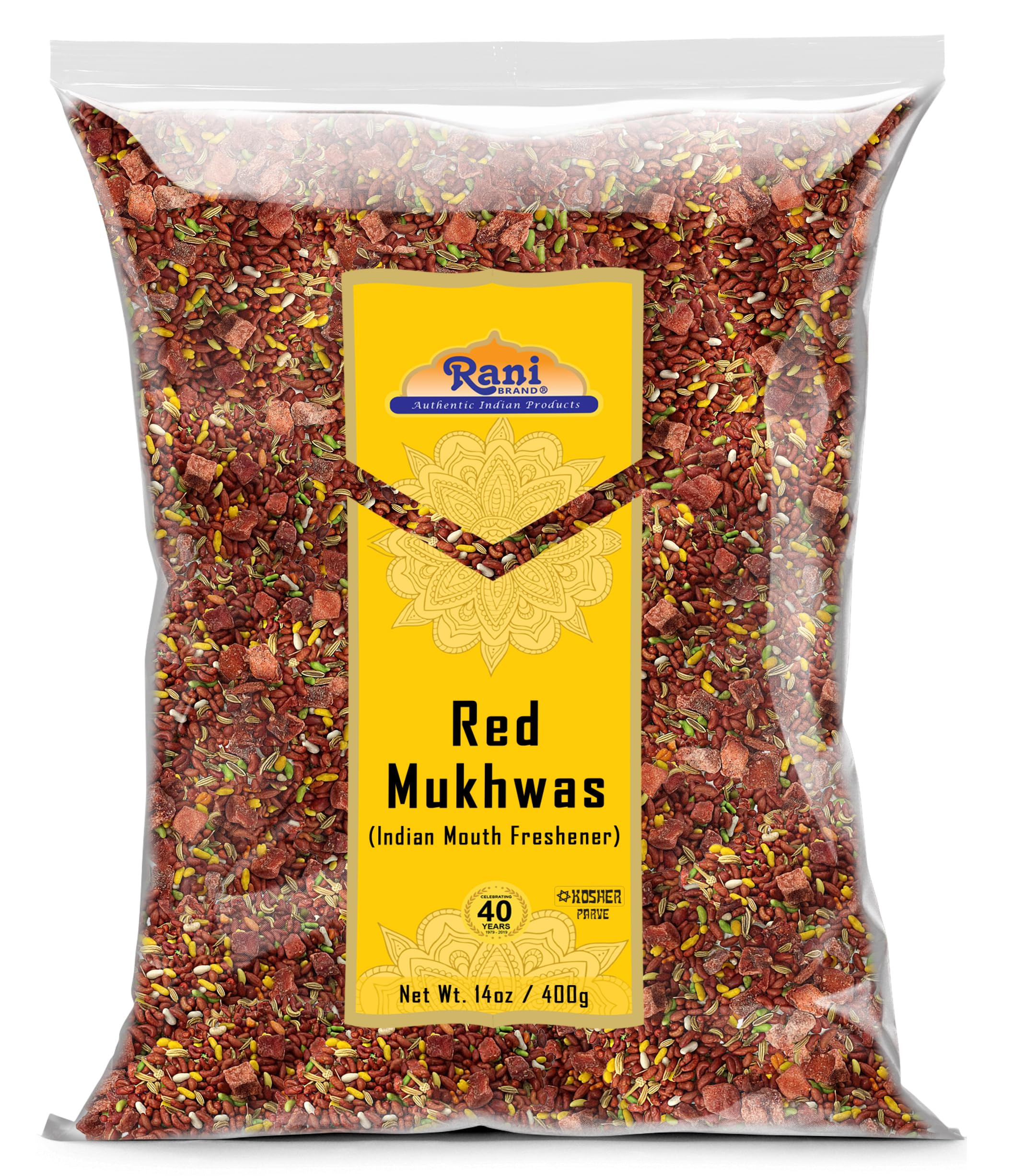 Rani Red Mukhwas (Special Digestive Treat) Indian Candy Mouth Freshener {3 Sizes Available} - Image 13