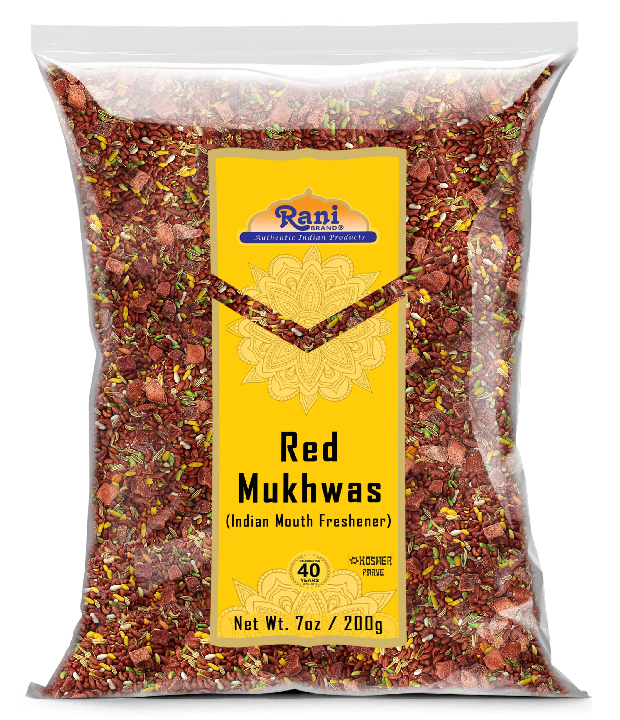 Rani Red Mukhwas (Special Digestive Treat) Indian Candy Mouth Freshener {3 Sizes Available} - Image 7