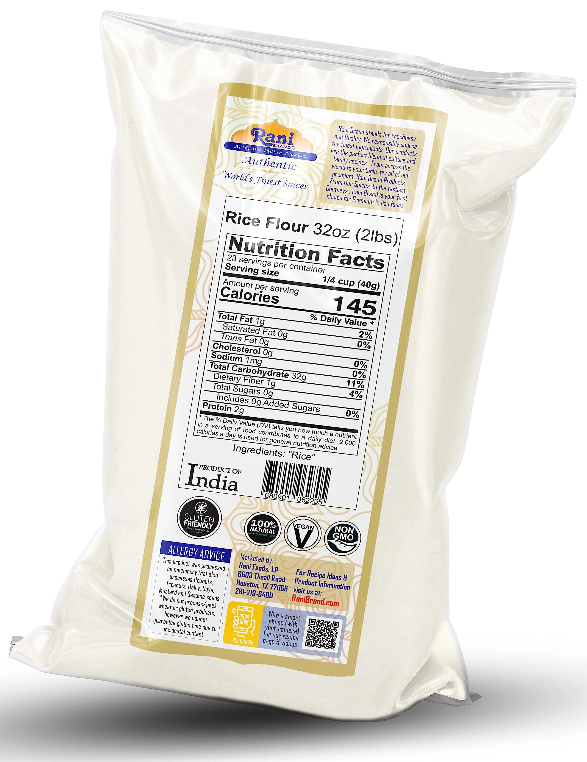 Rani Rice Flour - Poly {2 Sizes Available} - Image 6