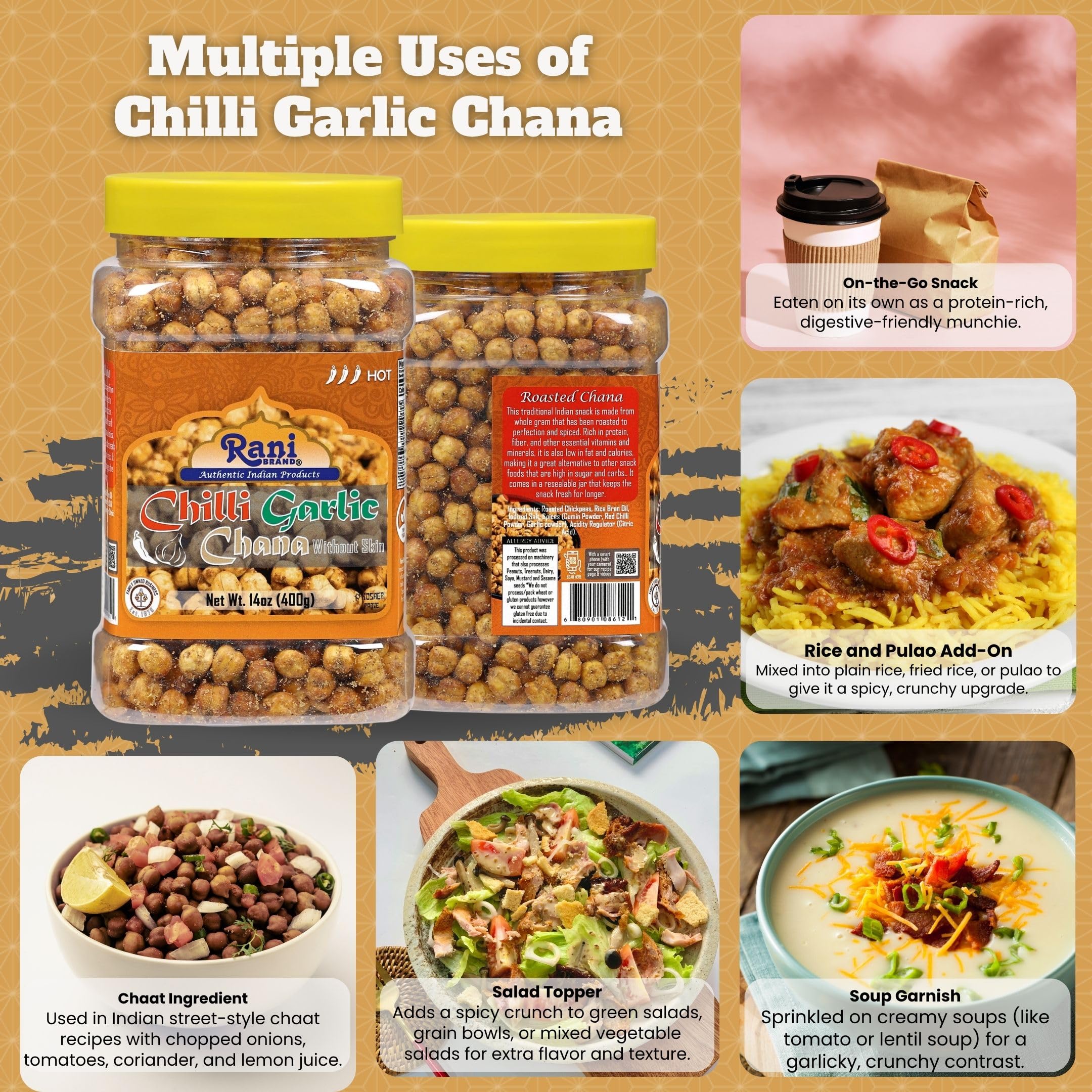 Rani Roasted Chana {7 Tasty Flavors} - Image 20